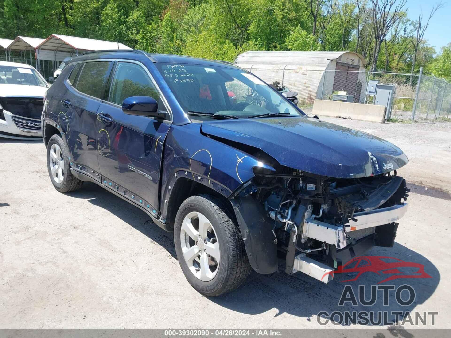 JEEP COMPASS 2019 - 3C4NJDBB8KT846892