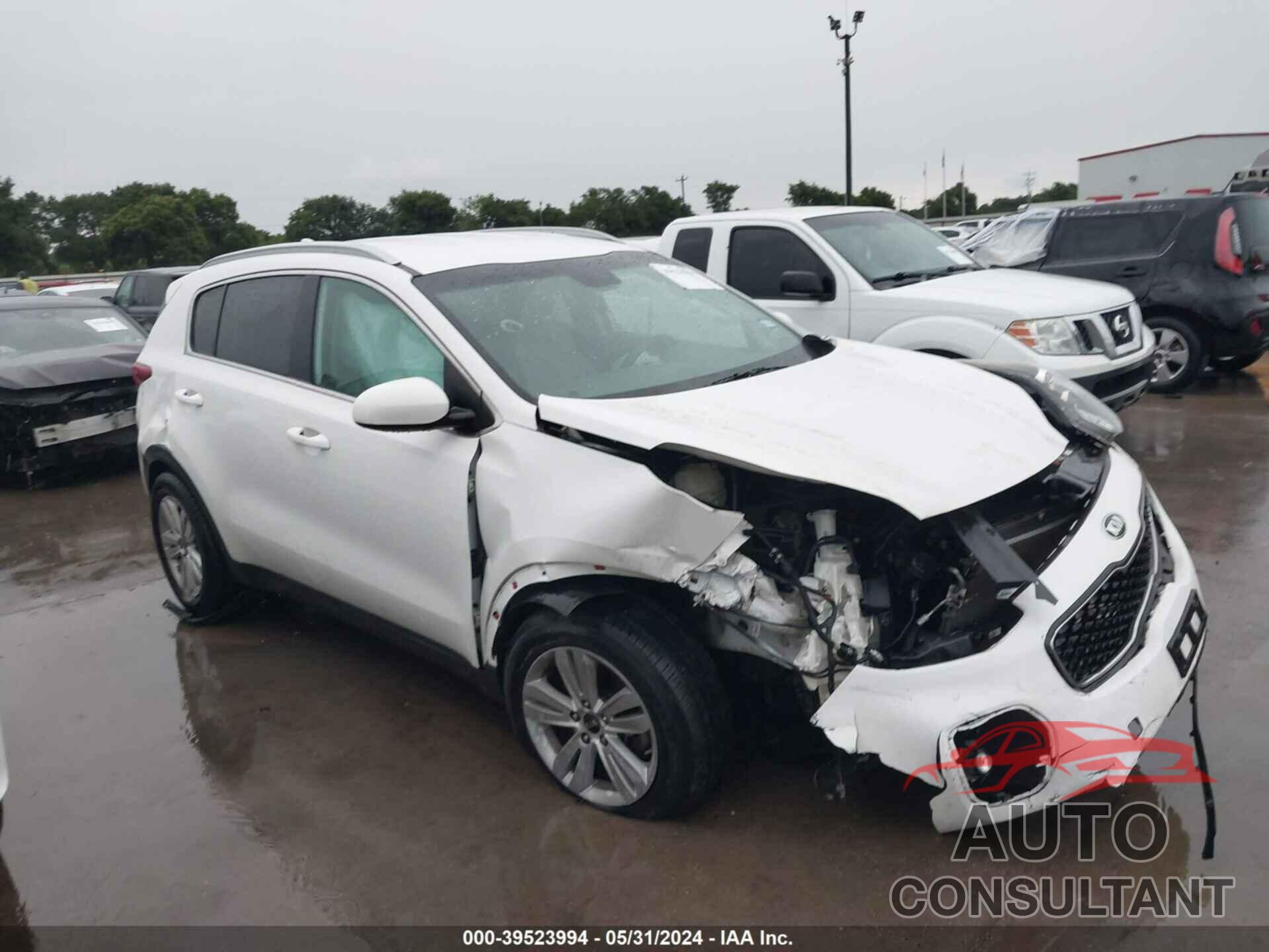 KIA SPORTAGE 2017 - KNDPMCACXH7237823