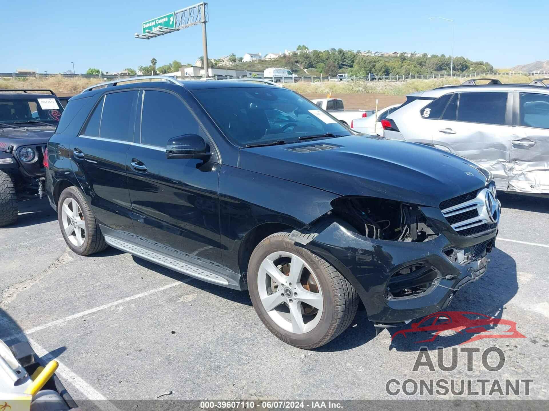 MERCEDES-BENZ GLE 350 2018 - 4JGDA5JB6JB172644