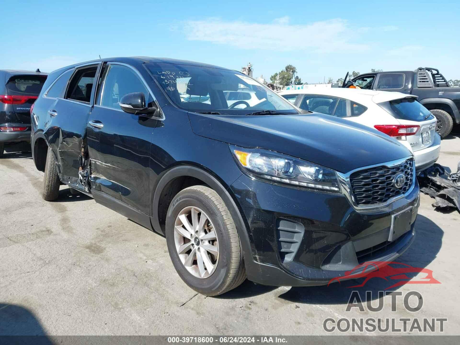 KIA SORENTO 2020 - 5XYPG4A38LG678116