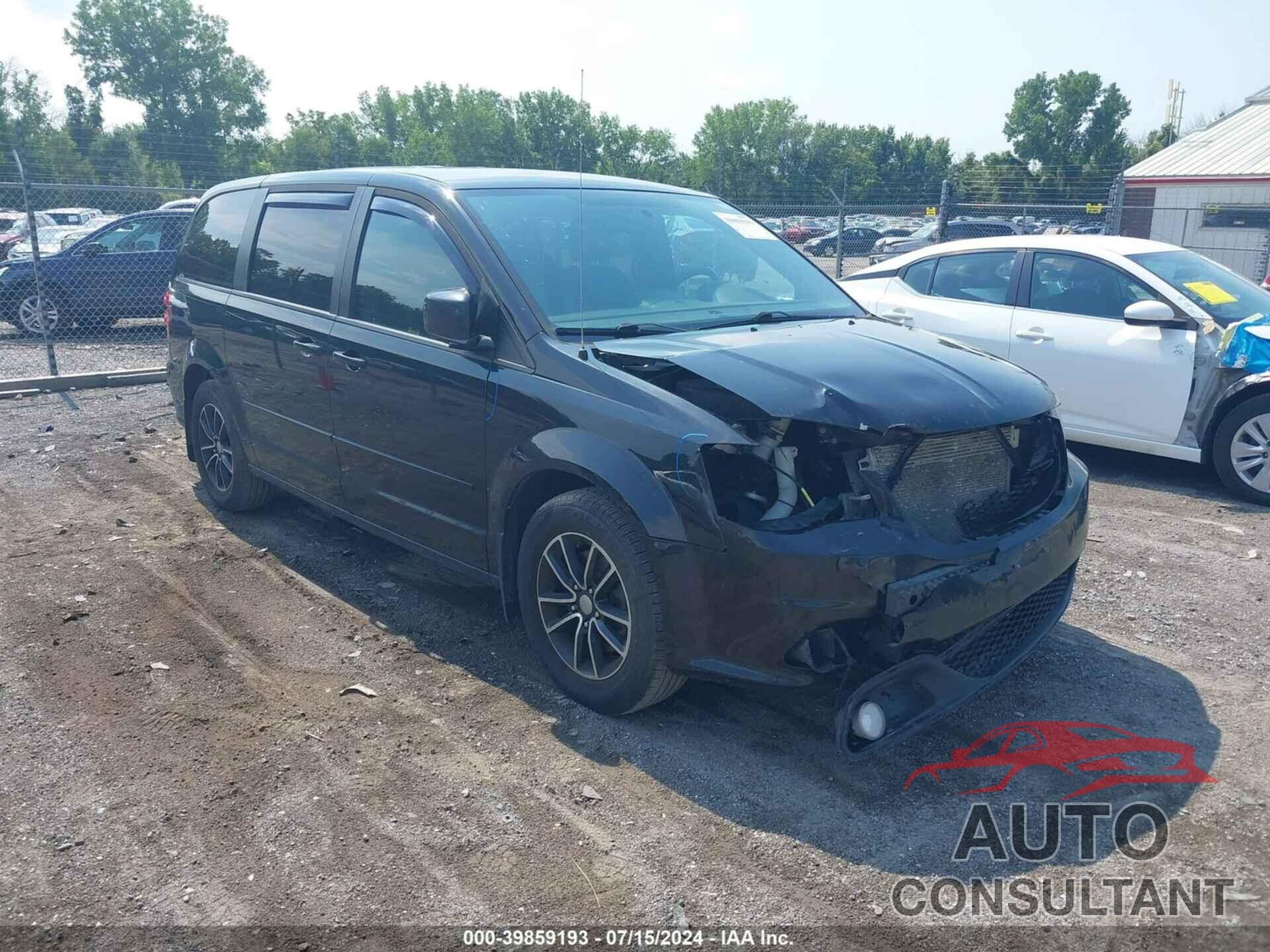 DODGE GRAND CARAVAN 2016 - 2C4RDGCG8GR219527