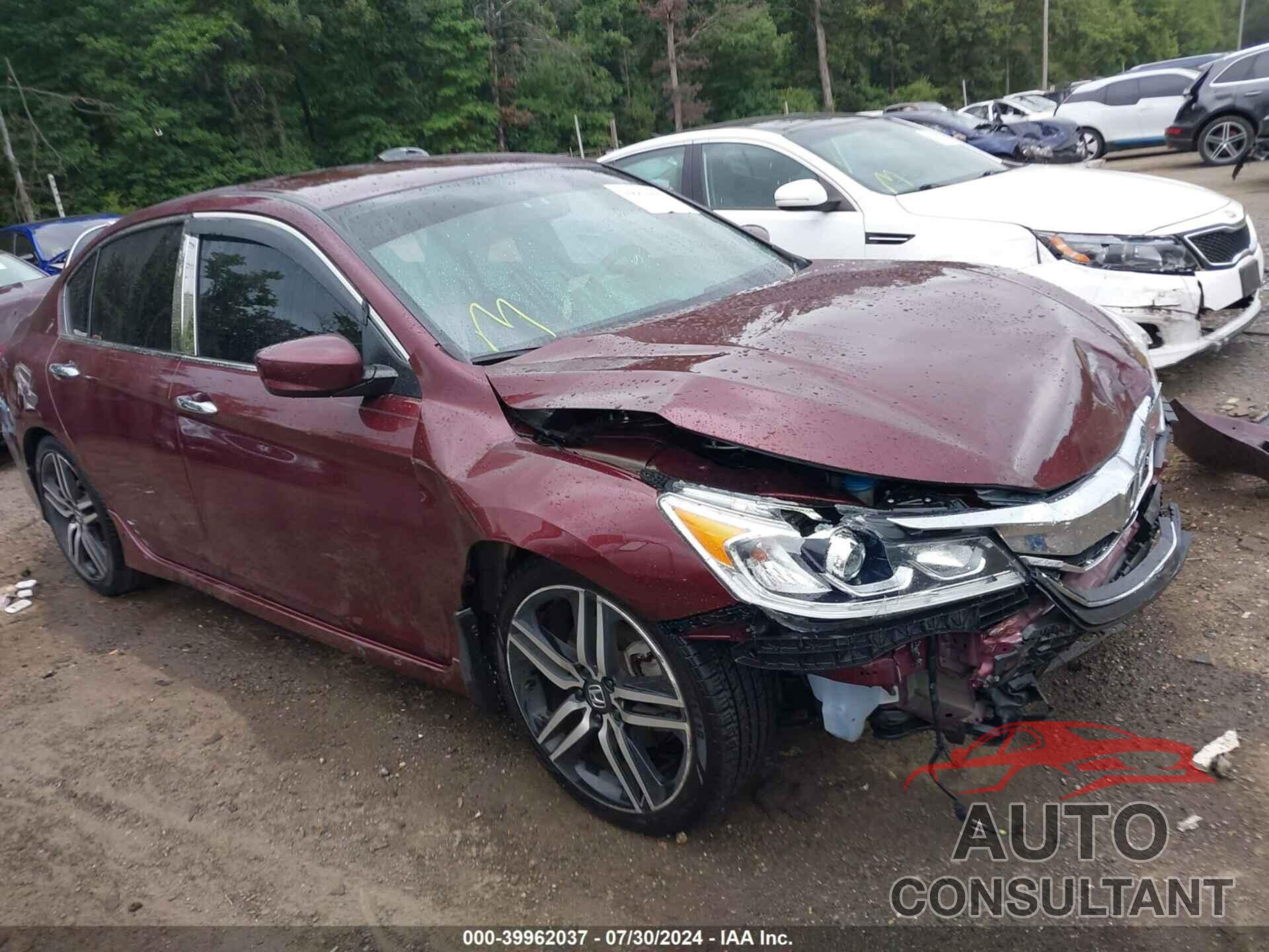 HONDA ACCORD 2017 - 1HGCR2F12HA177896