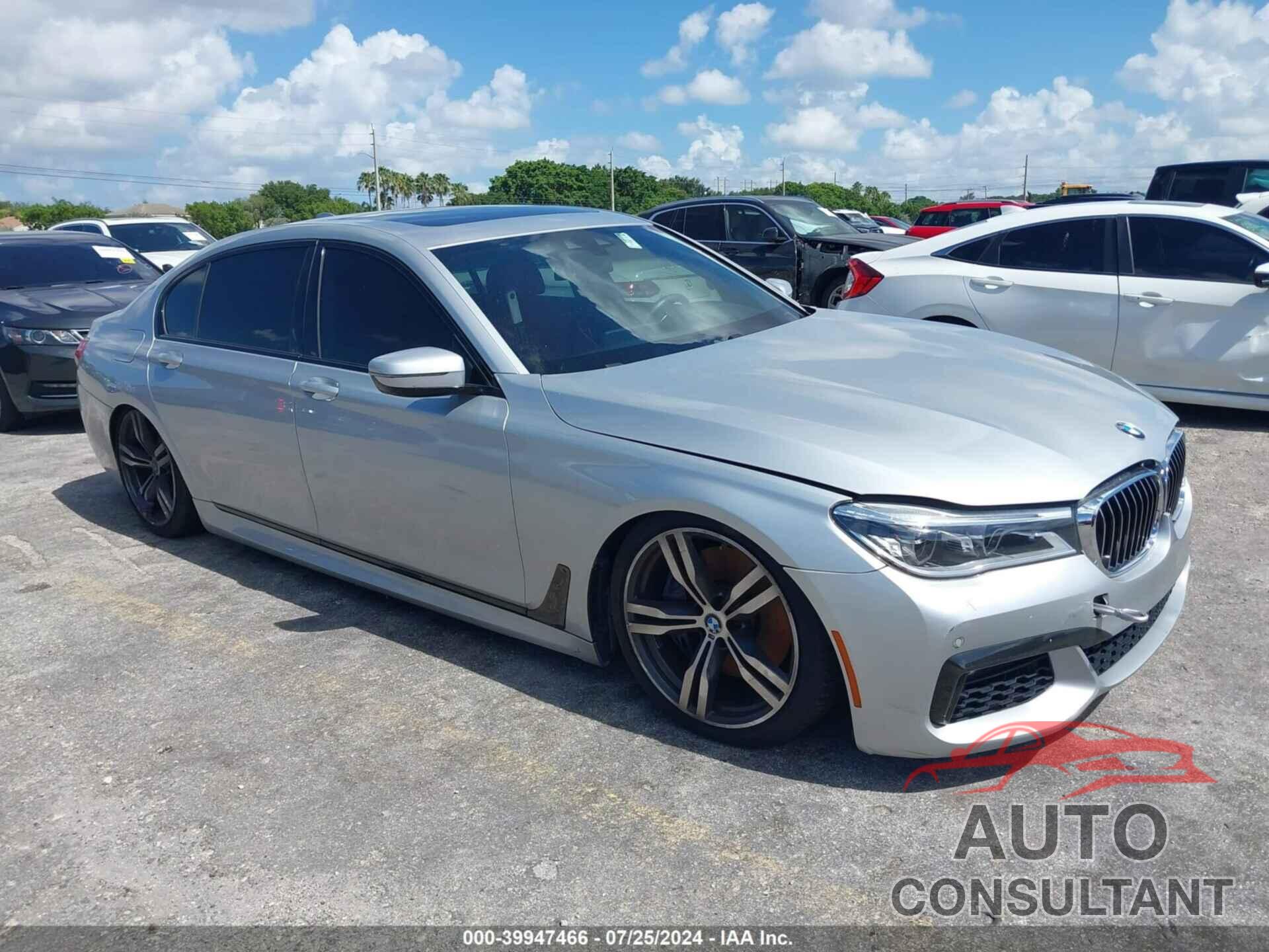 BMW 750I 2019 - WBA7F2C52KB239778