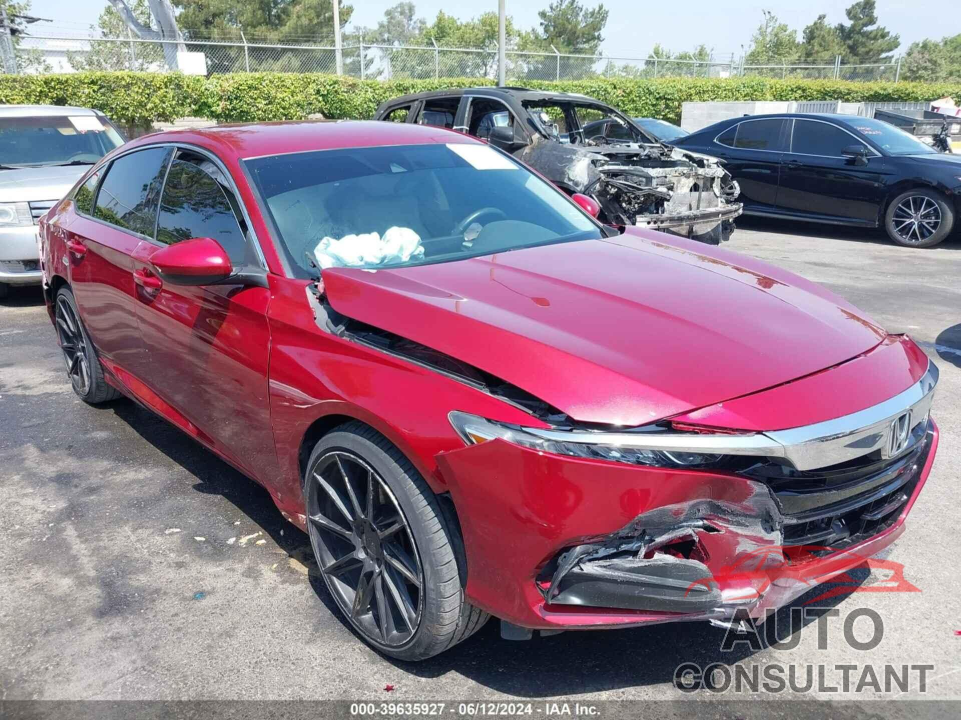 HONDA ACCORD 2018 - 1HGCV1F18JA229107