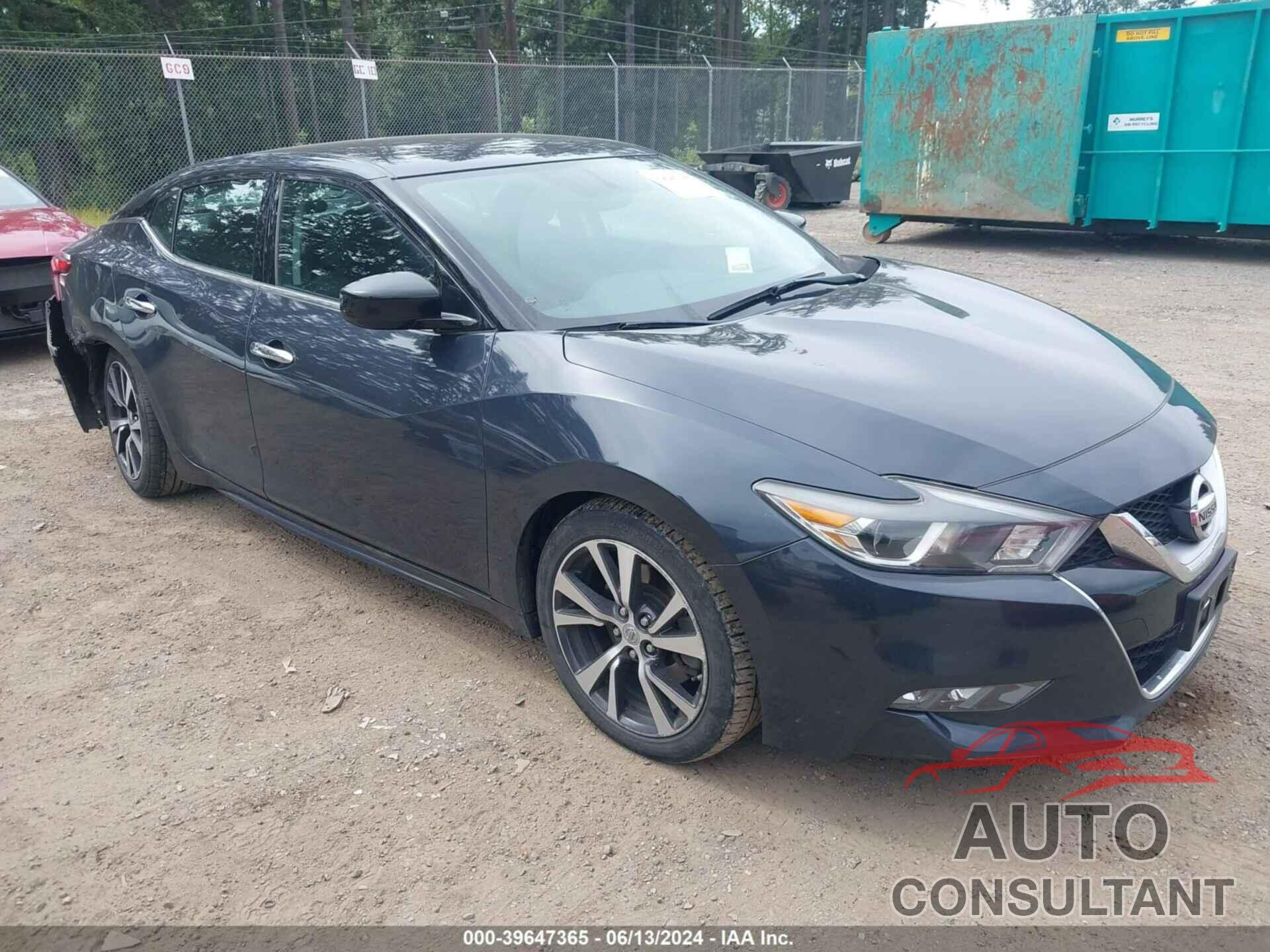 NISSAN MAXIMA 2017 - 1N4AA6AP7HC360298