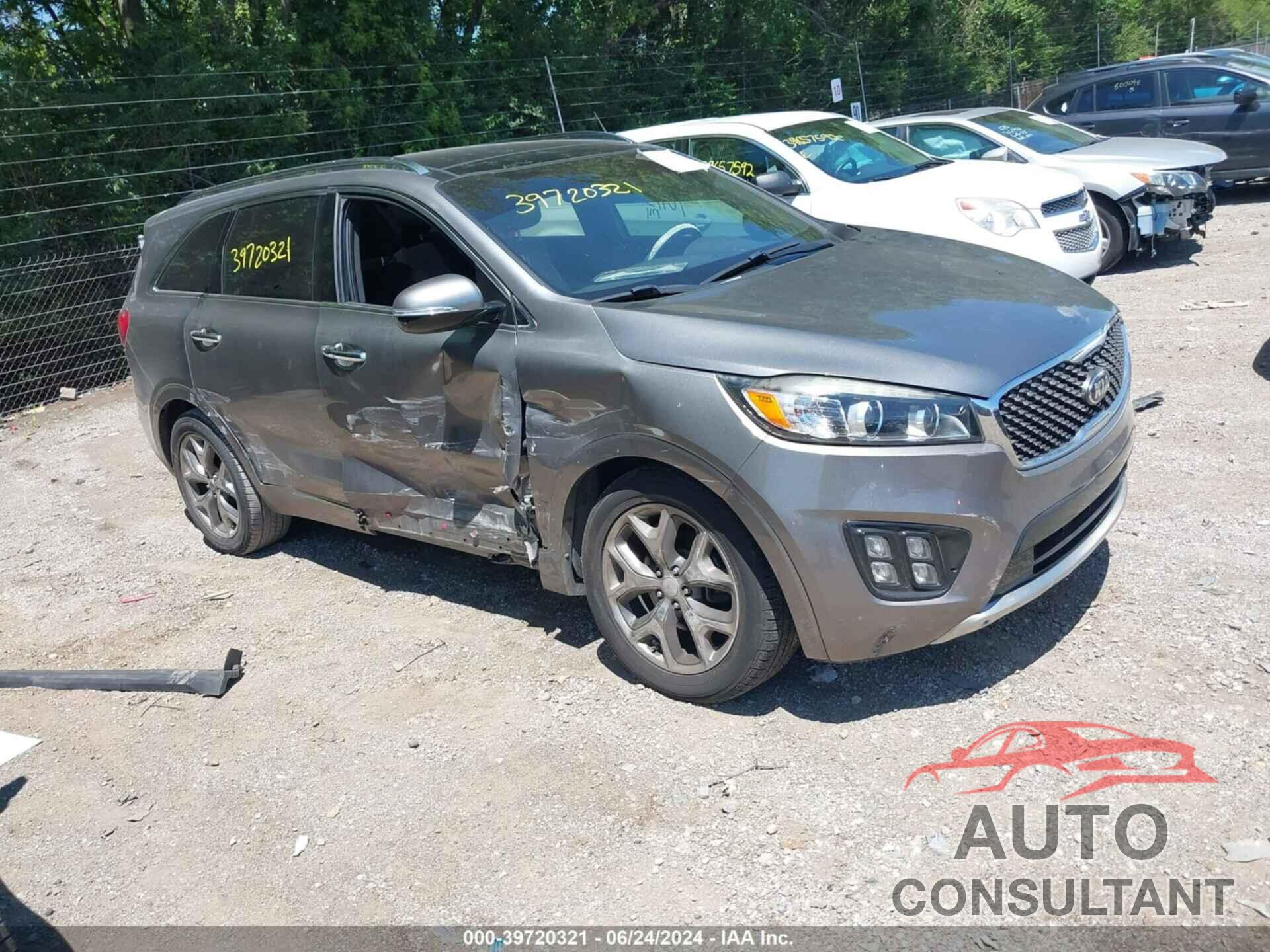KIA SORENTO 2016 - 5XYPKDA10GG049064