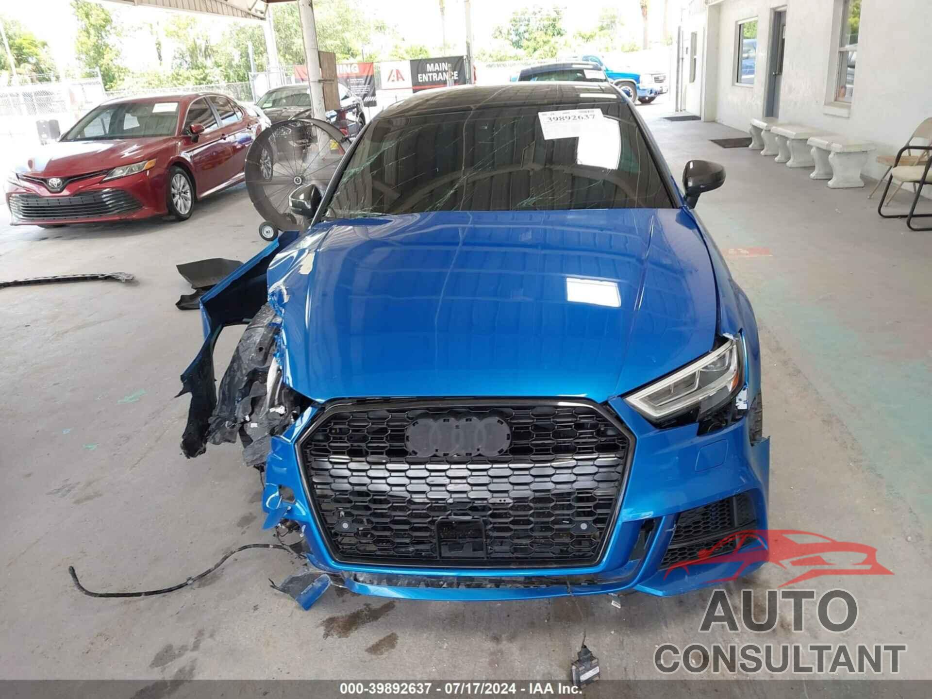 AUDI S3 2017 - WAUB1GFF0H1050507
