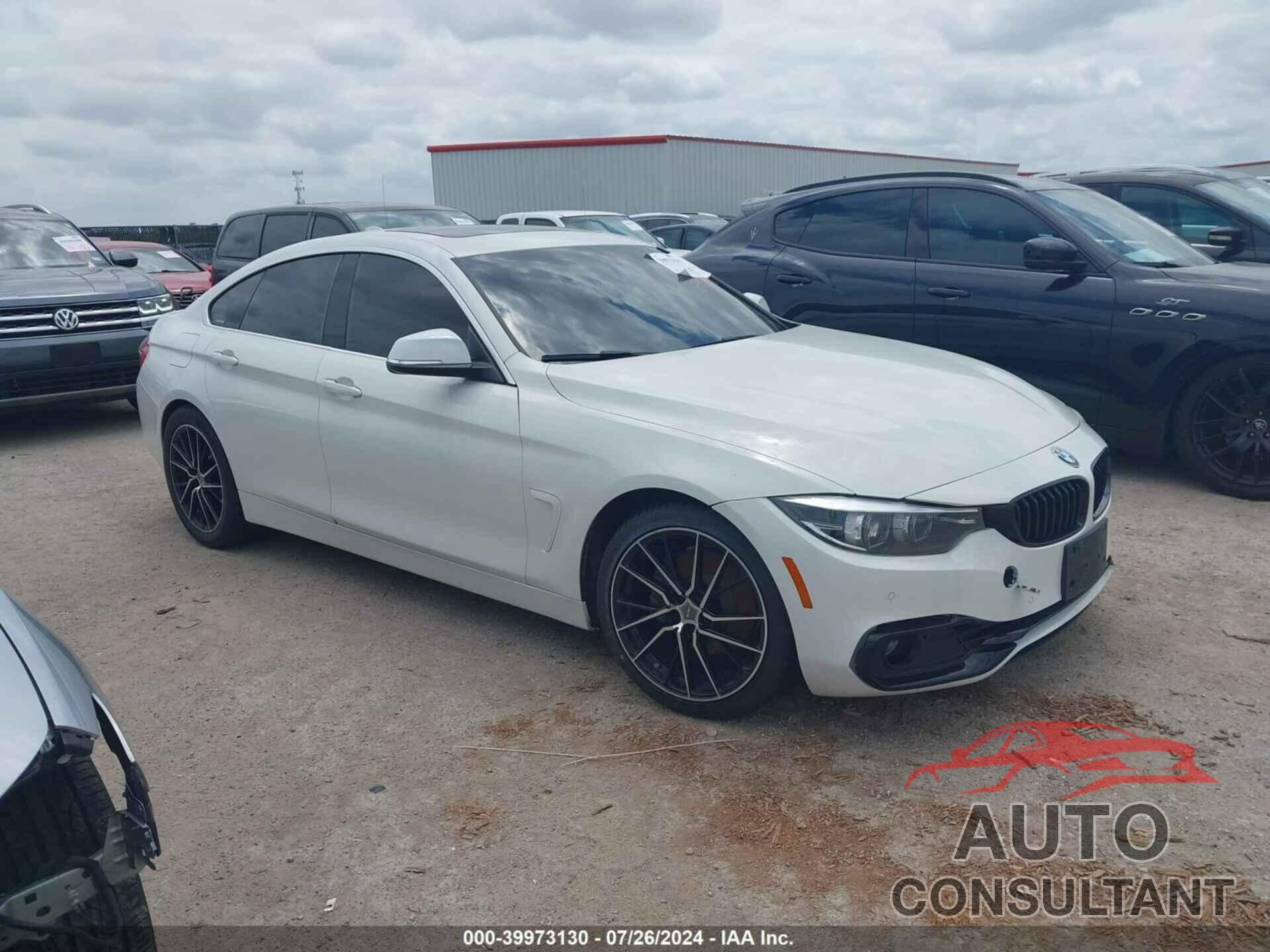 BMW 430I GRAN COUPE 2018 - WBA4J1C55JBG78549