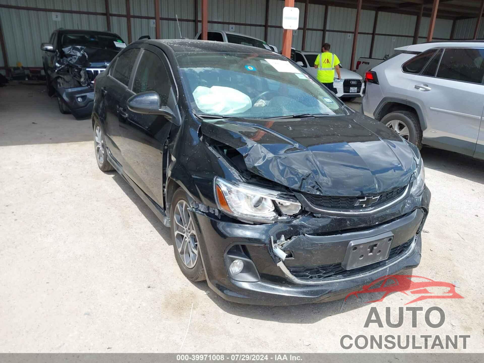 CHEVROLET SONIC 2019 - 1G1JD5SB2K4130886