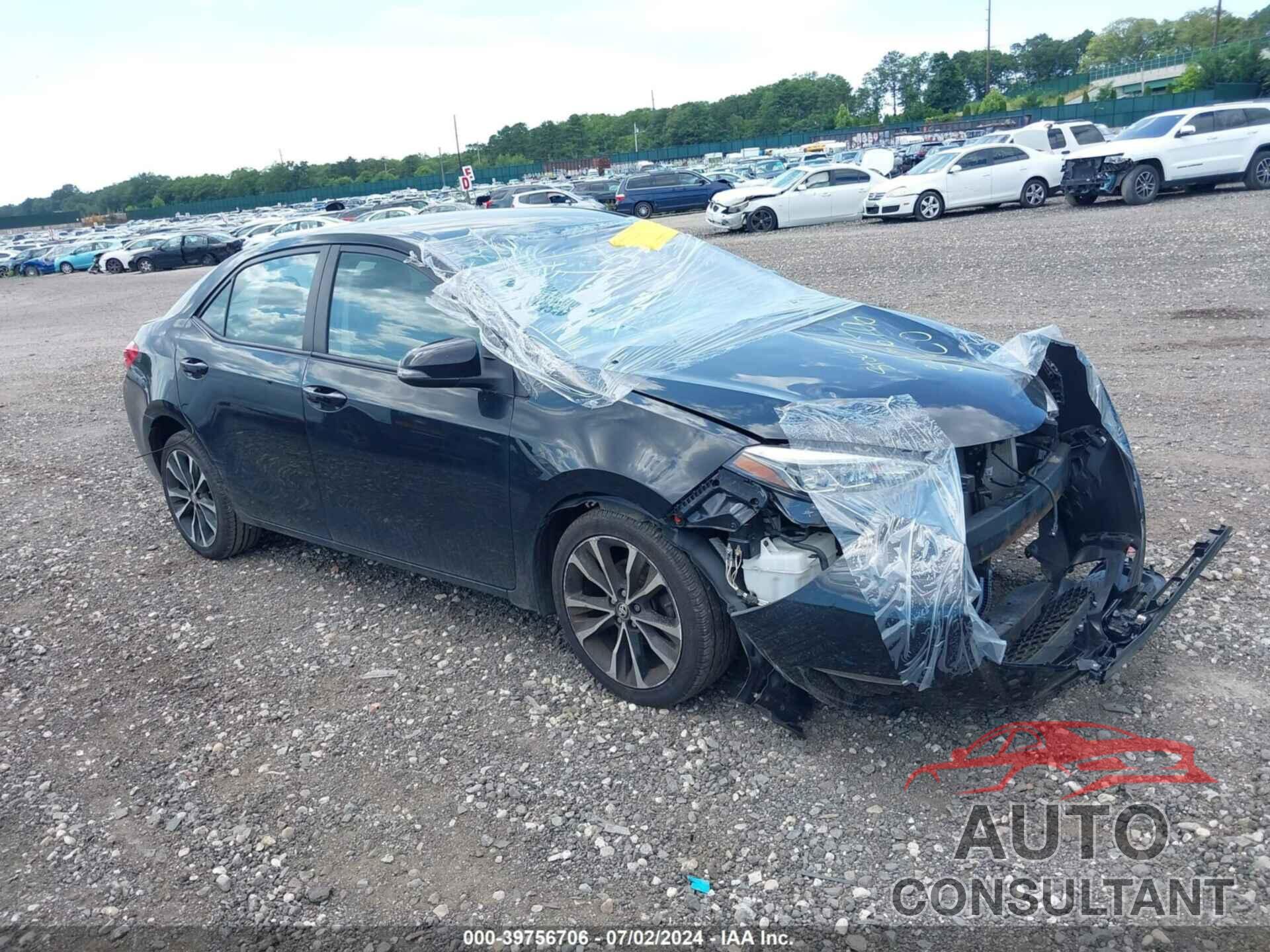 TOYOTA COROLLA 2018 - 2T1BURHE7JC068112