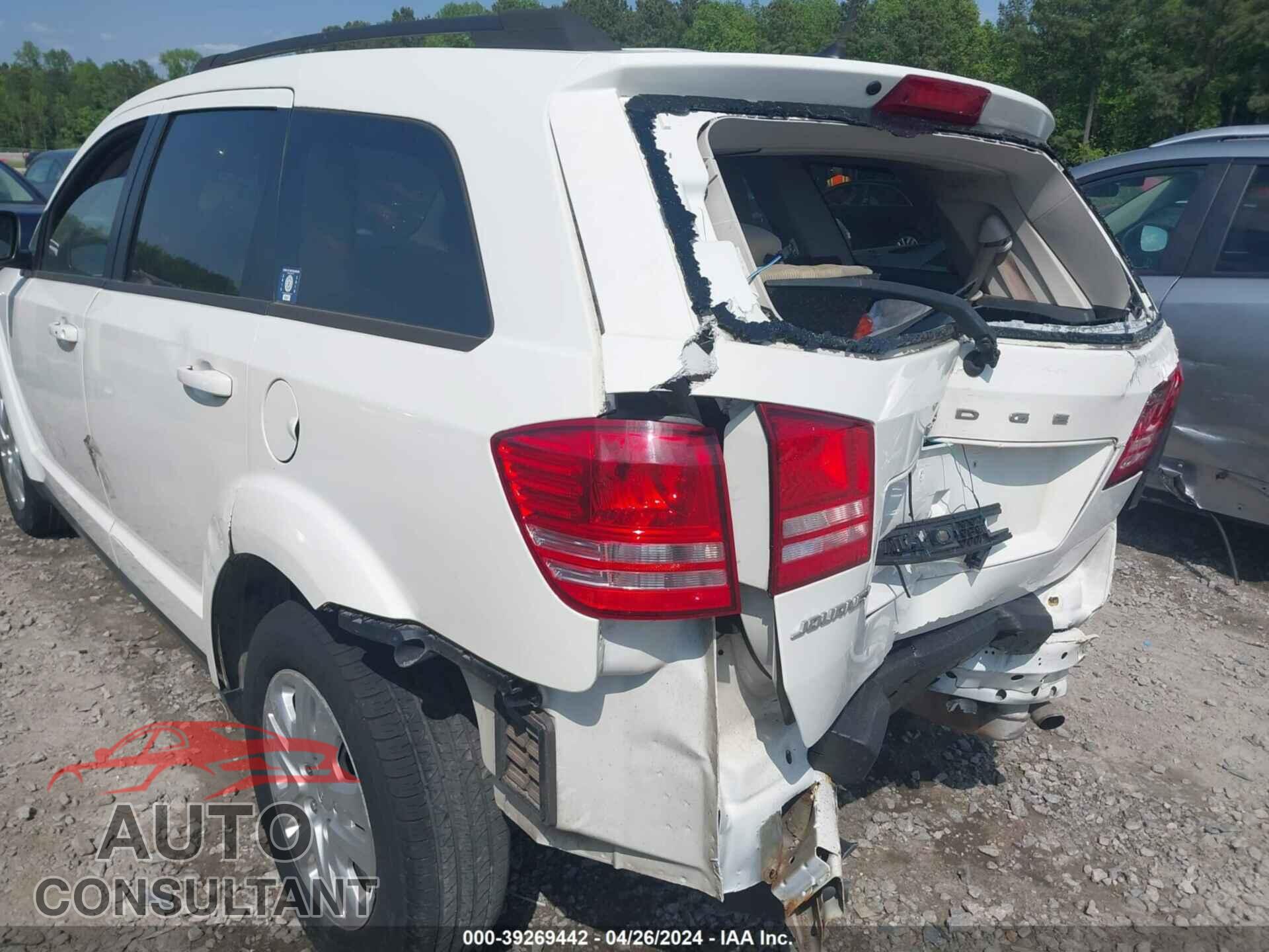 DODGE JOURNEY 2017 - 3C4PDCAB5HT558722