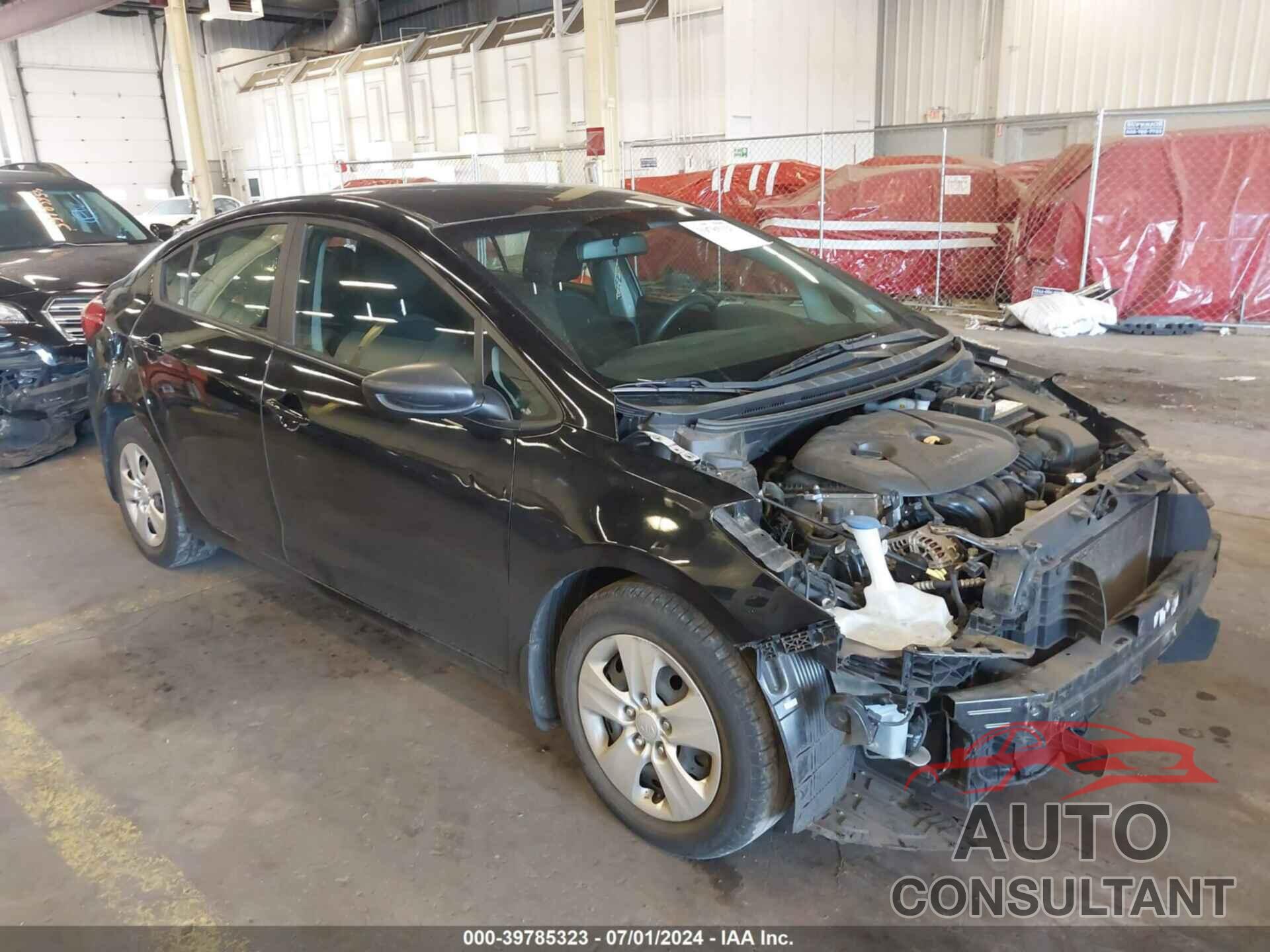 KIA FORTE 2016 - KNAFK4A67G5595812