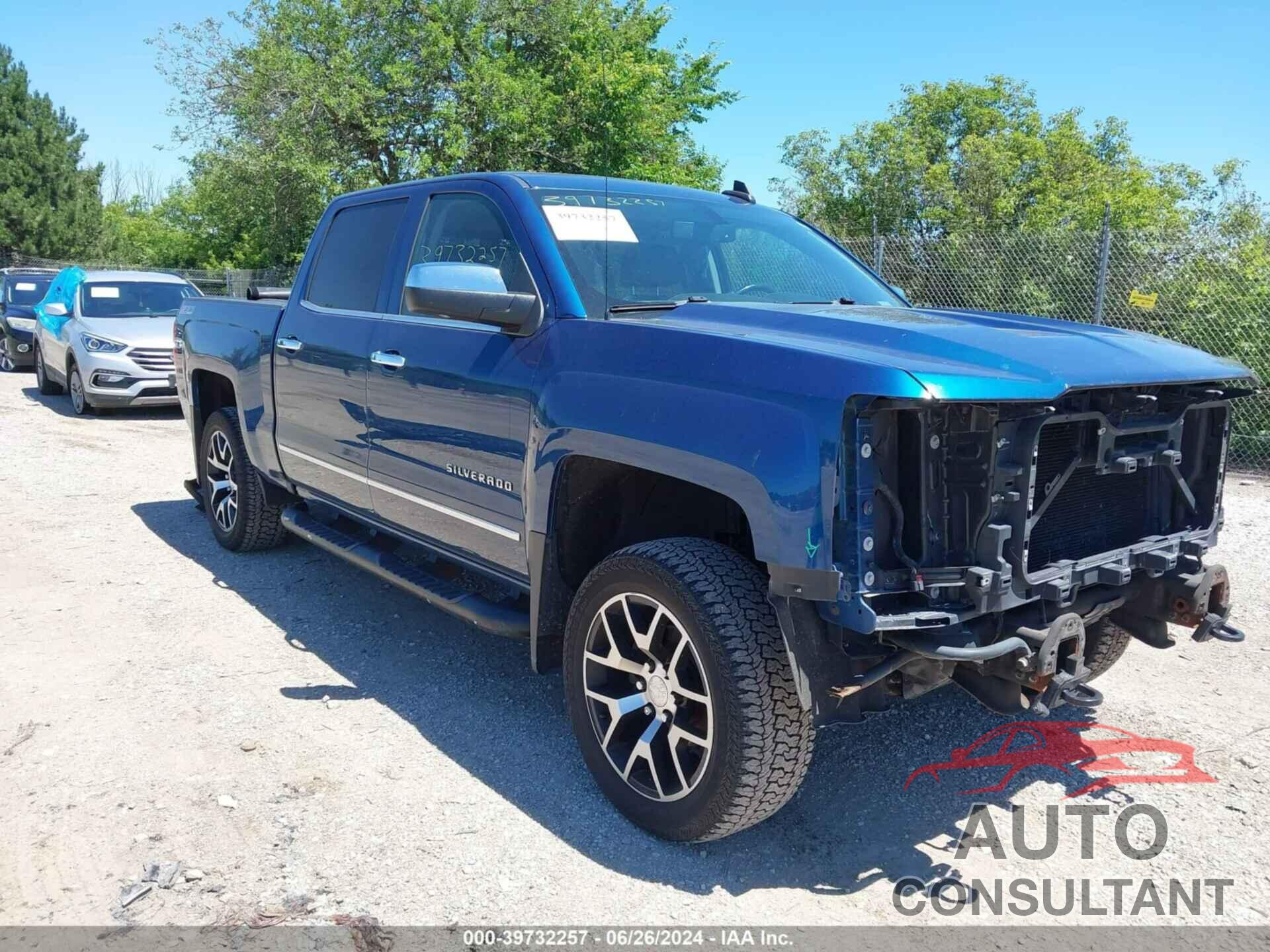 CHEVROLET SILVERADO 1500 2017 - 3GCUKSEC9HG225955
