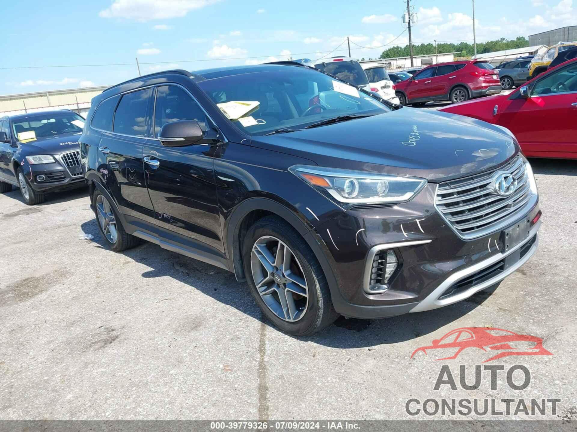 HYUNDAI SANTA FE 2017 - KM8SRDHF9HU225340