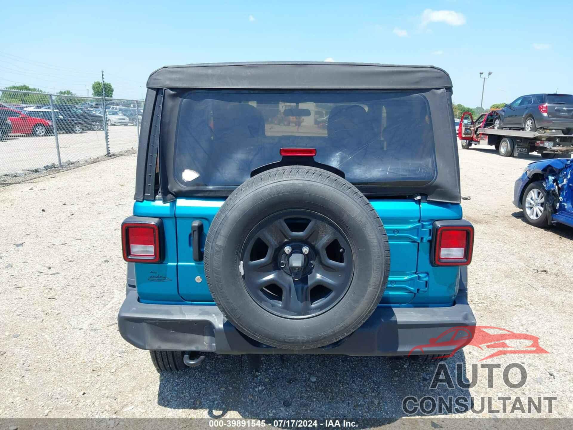 JEEP WRANGLER 2020 - 1C4GJXAN8LW185236