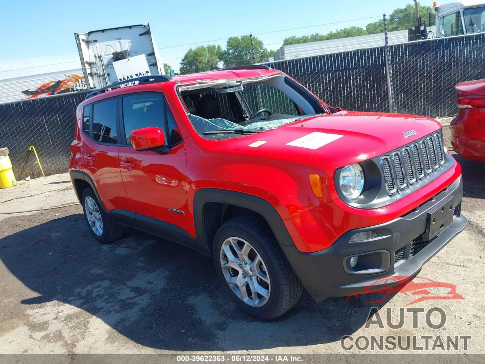 JEEP RENEGADE 2018 - ZACCJBBB9JPH56197