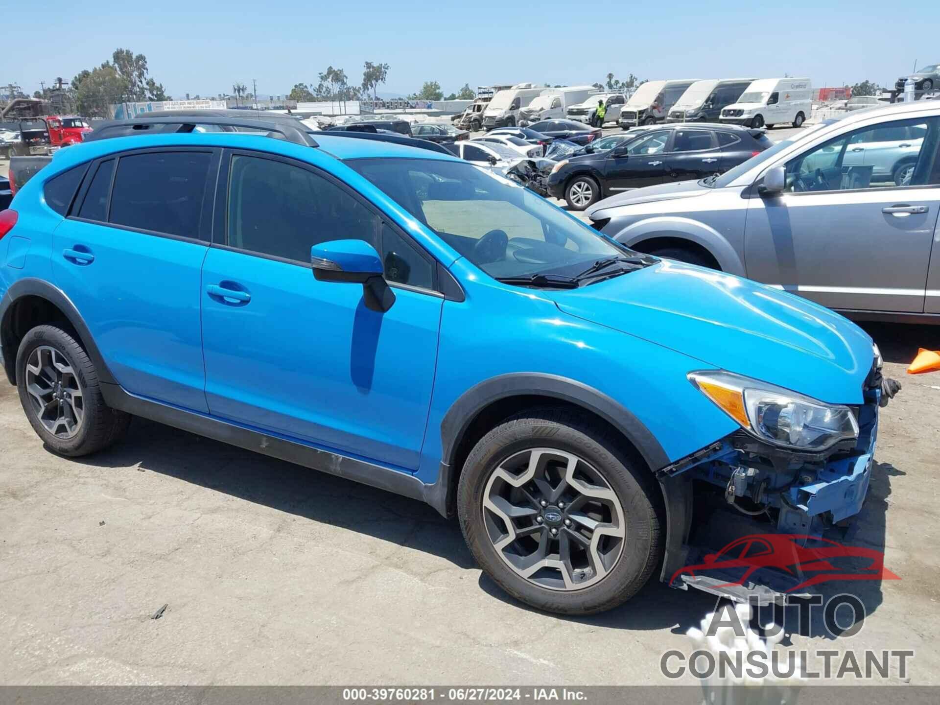 SUBARU CROSSTREK 2016 - JF2GPAKC9G8307767