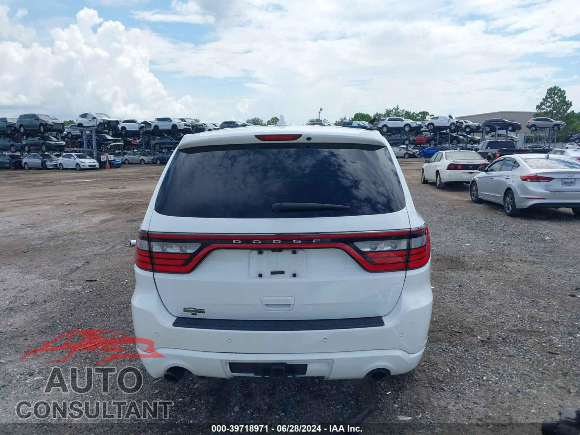 DODGE DURANGO 2017 - 1C4RDHDGXHC903932