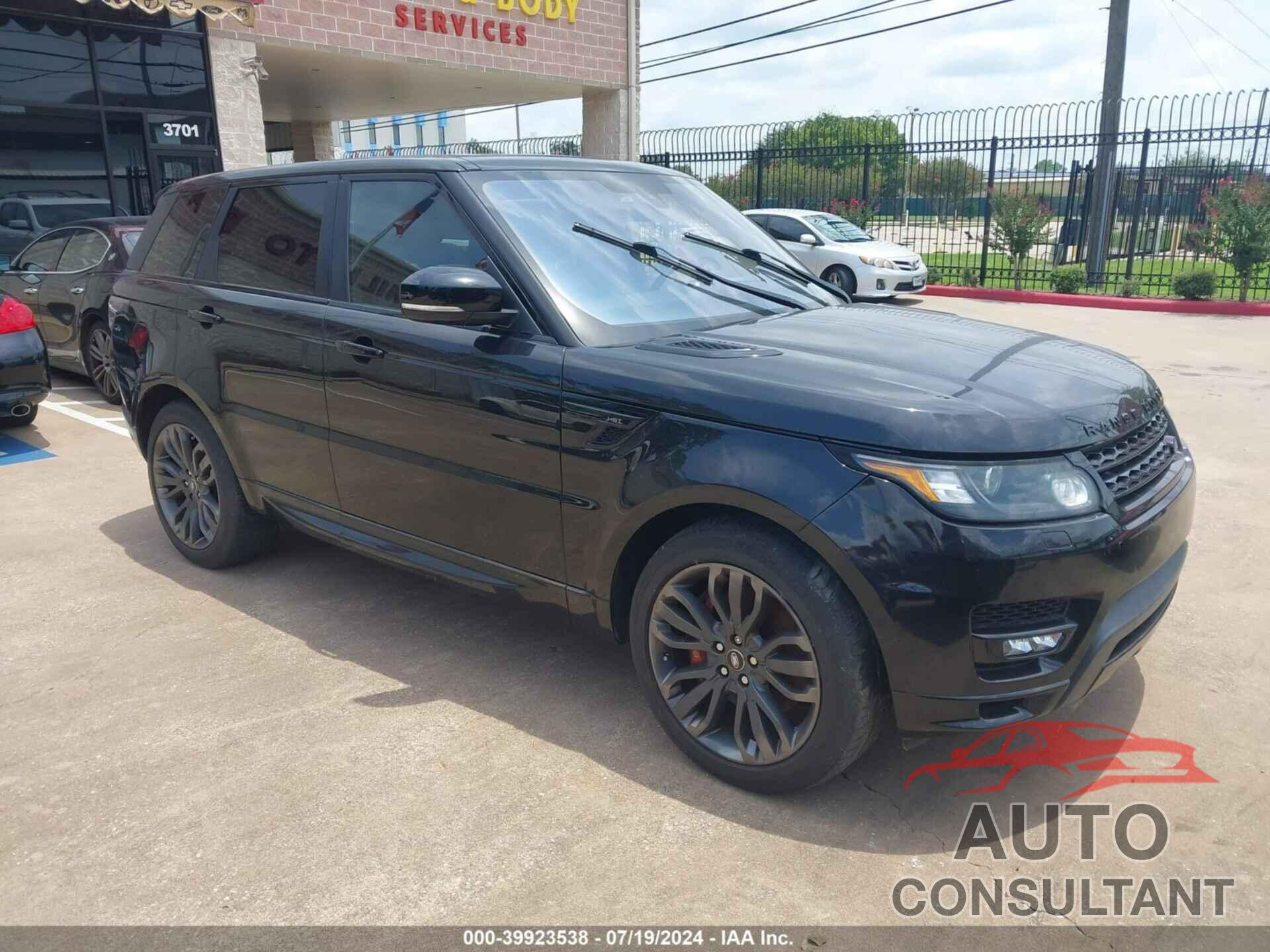 LAND ROVER RANGE ROVER SPORT 2016 - SALWS2PF1GA111146