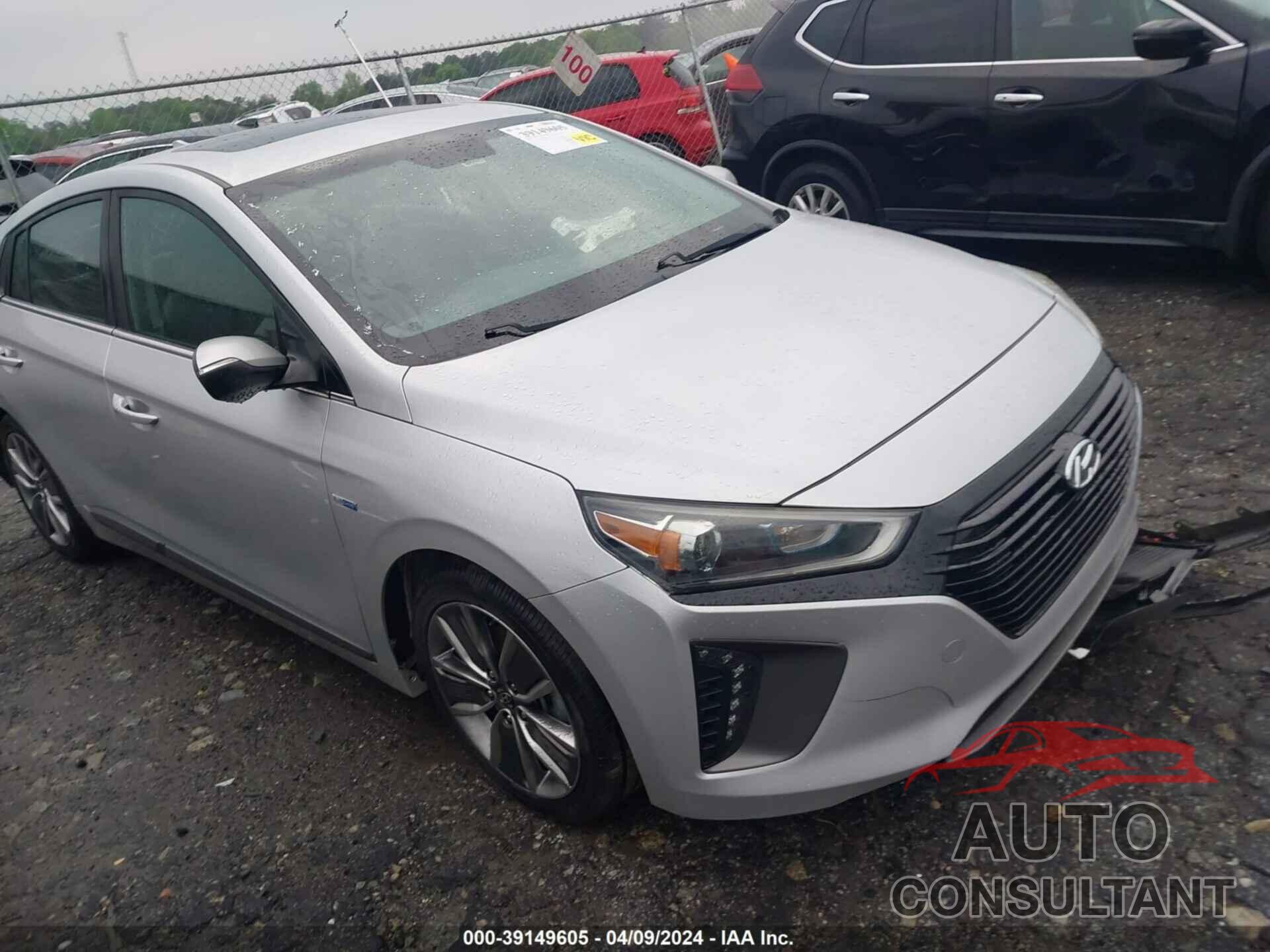 HYUNDAI IONIQ HYBRID 2018 - KMHC85LC7JU099530