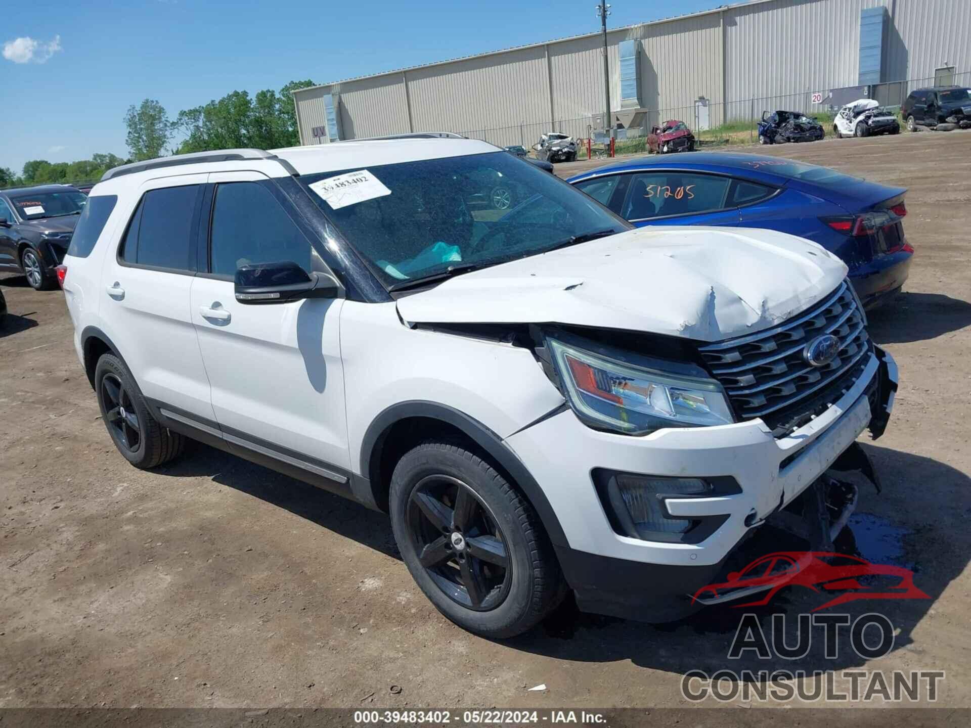 FORD EXPLORER 2017 - 1FM5K8DH7HGB25266