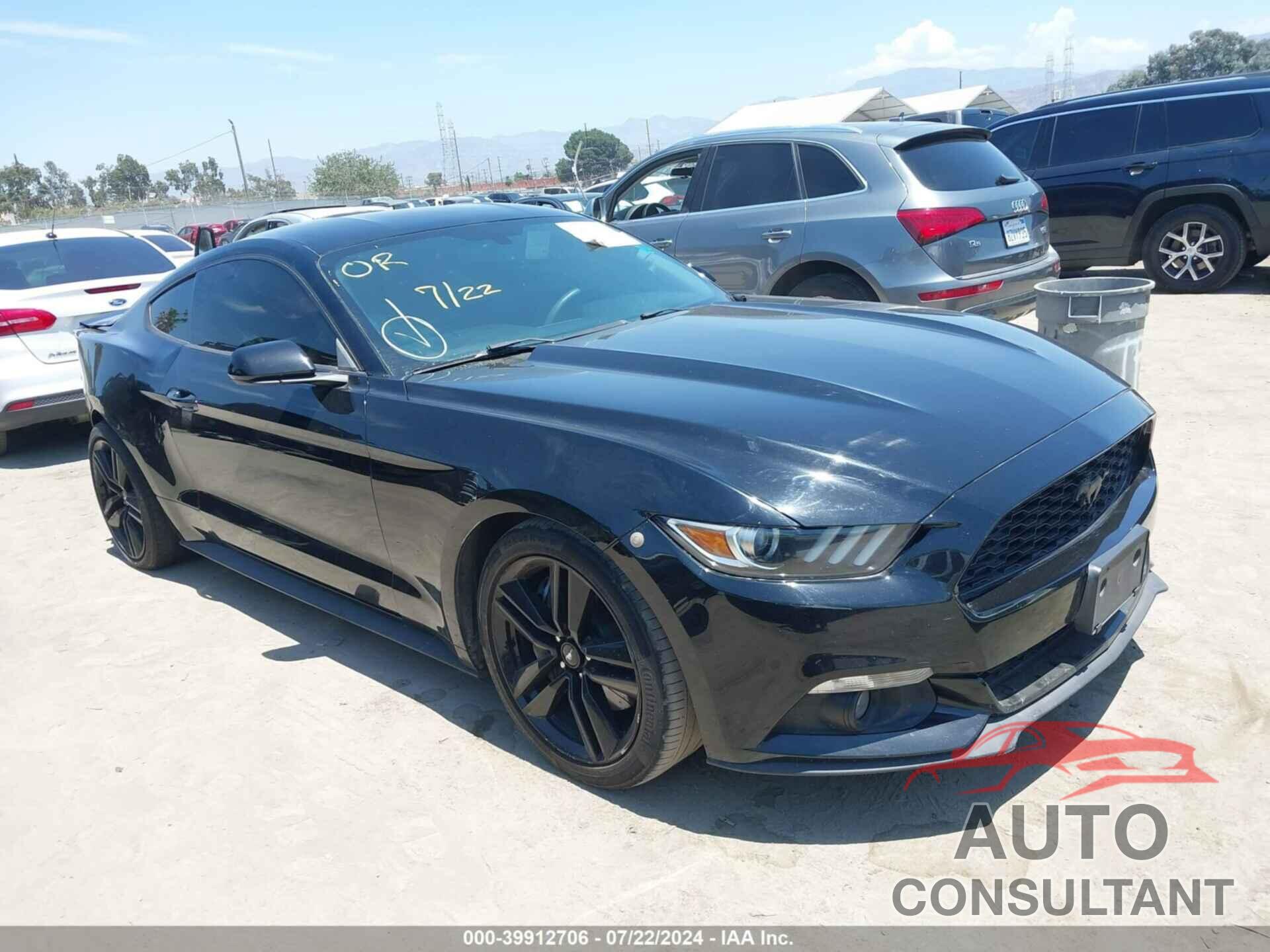 FORD MUSTANG 2017 - 1FA6P8TH9H5210333