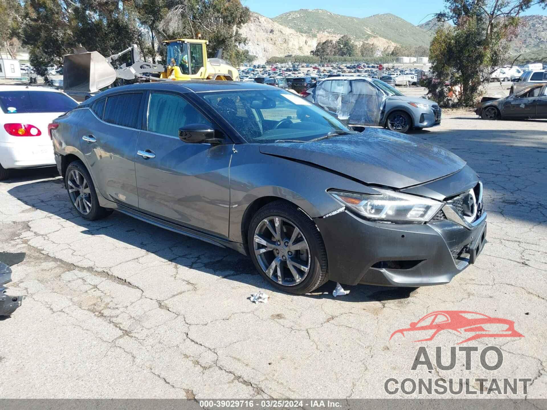 NISSAN MAXIMA 2017 - 1N4AA6AP0HC360398