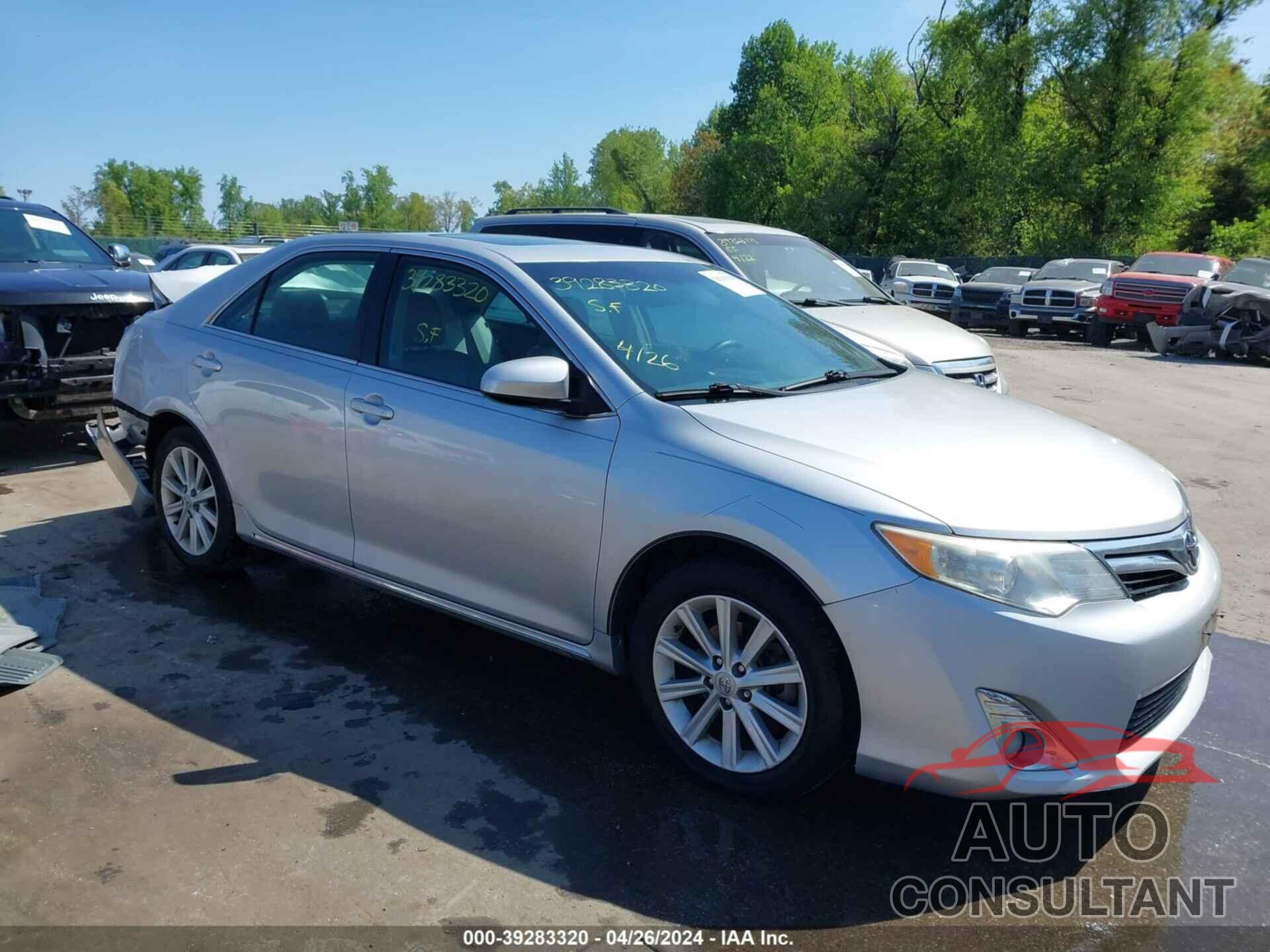 TOYOTA CAMRY 2013 - 4T1BF1FK5DU298612