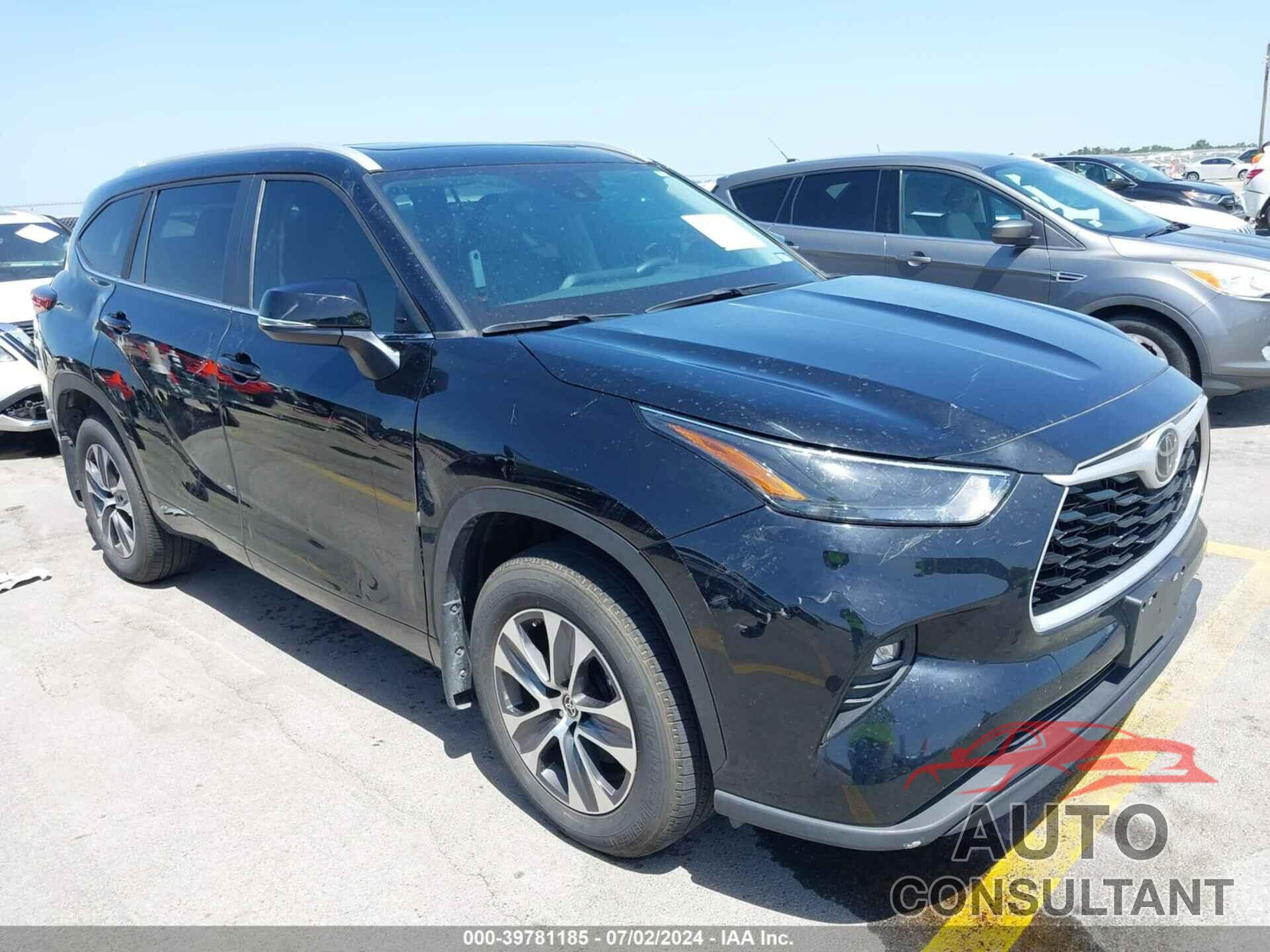 TOYOTA HIGHLANDER 2023 - 5TDKDRAH3PS028078