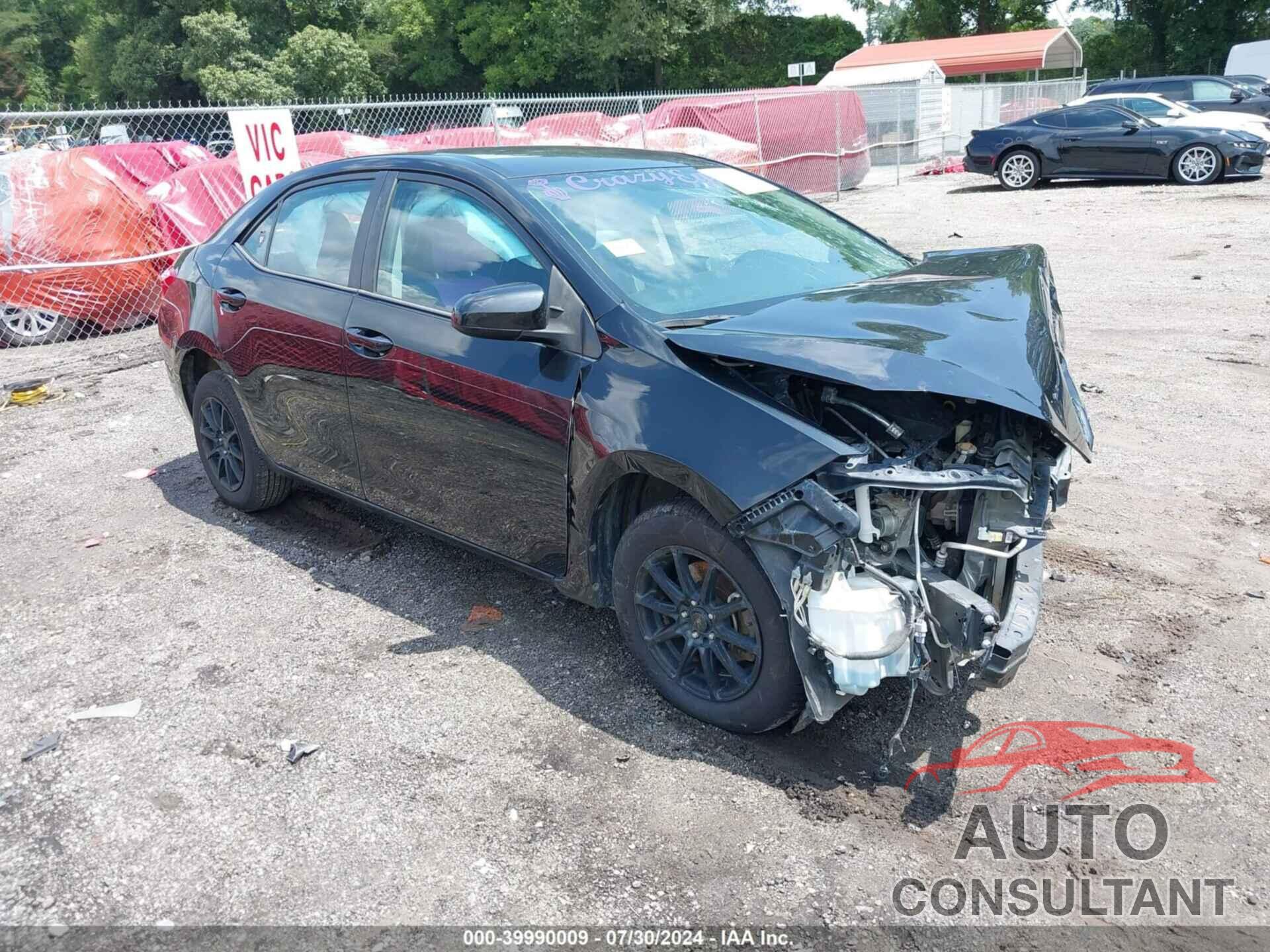 TOYOTA COROLLA 2016 - 2T1BURHE2GC612654