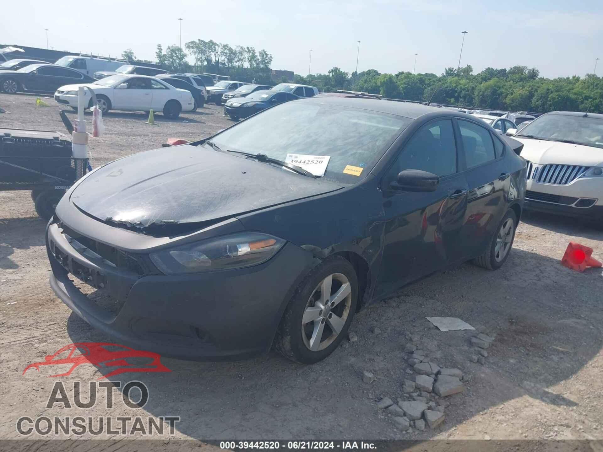 DODGE DART 2016 - 1C3CDFBB3GD762345