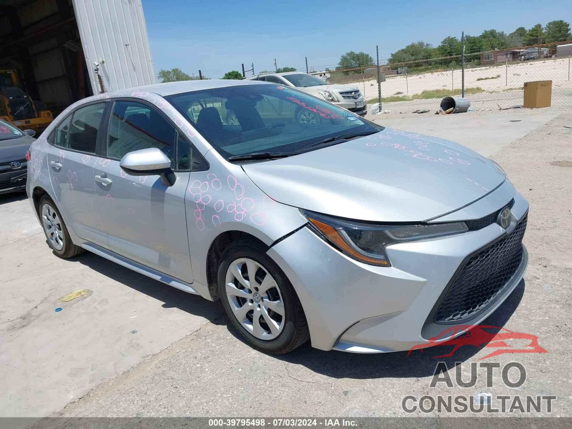 TOYOTA COROLLA 2022 - 5YFEPMAE2NP276163