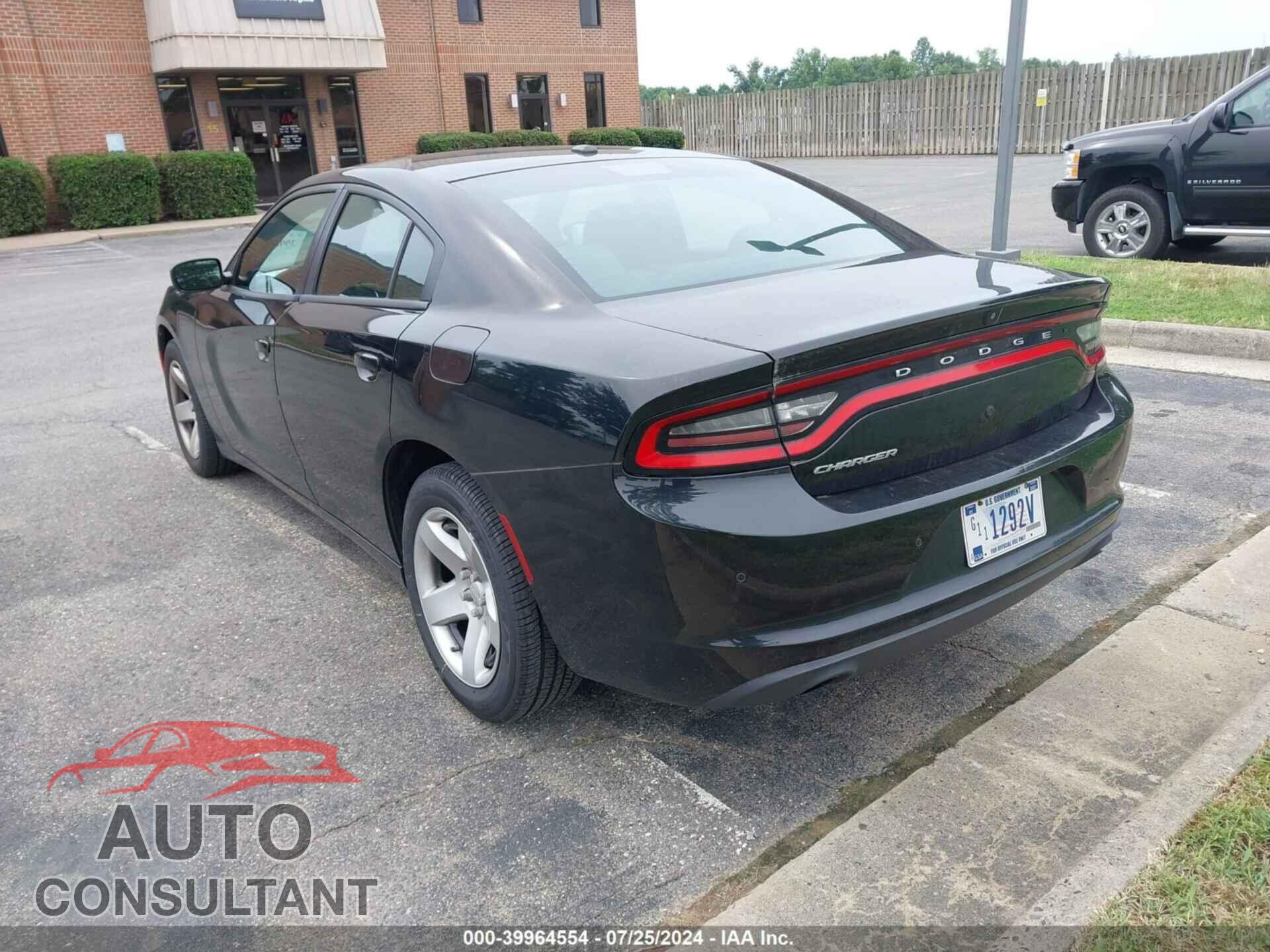 DODGE CHARGER 2019 - 2C3CDXAG3KH543853