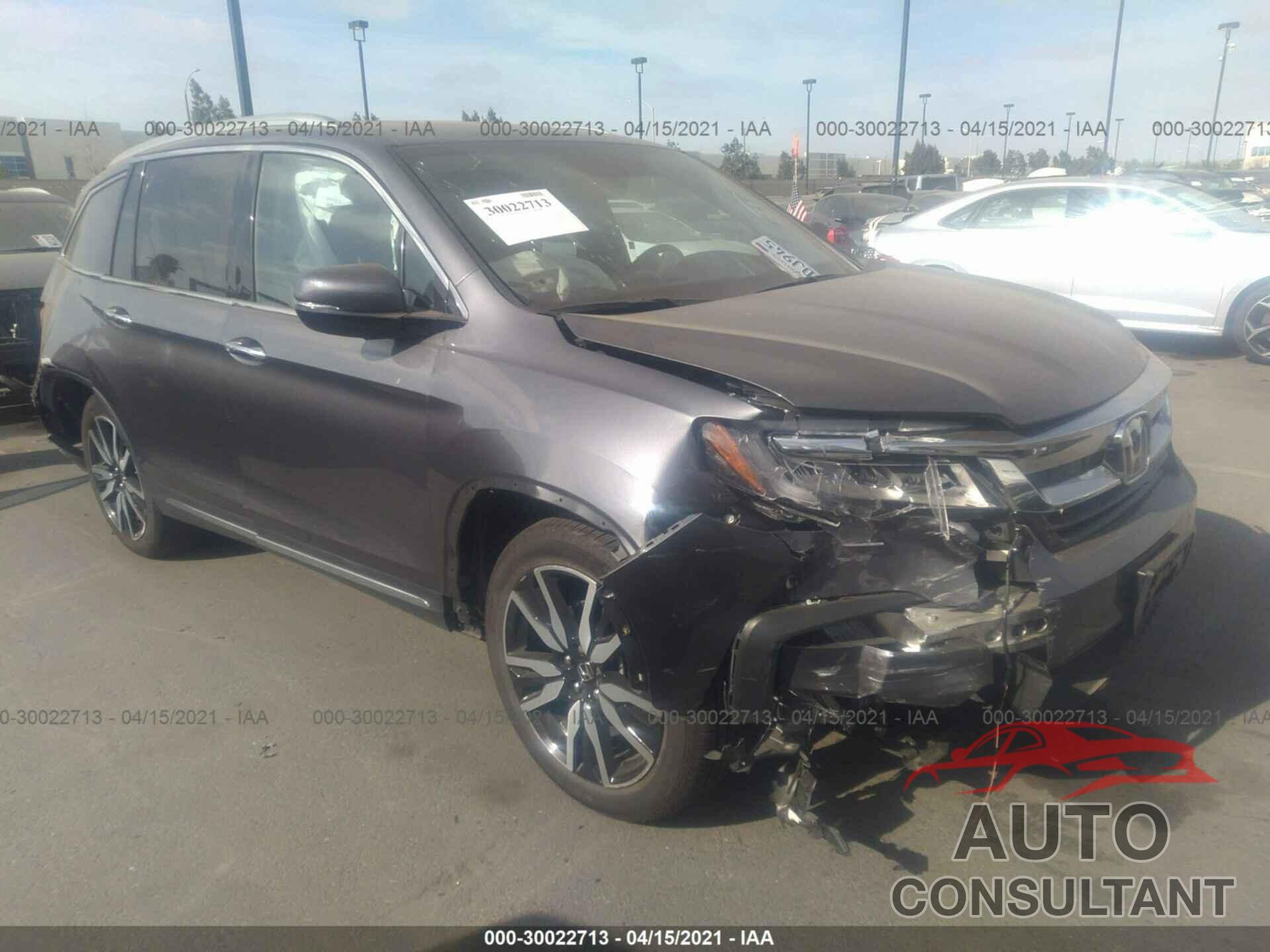 HONDA PILOT 2019 - 5FNYF5H90KB003518