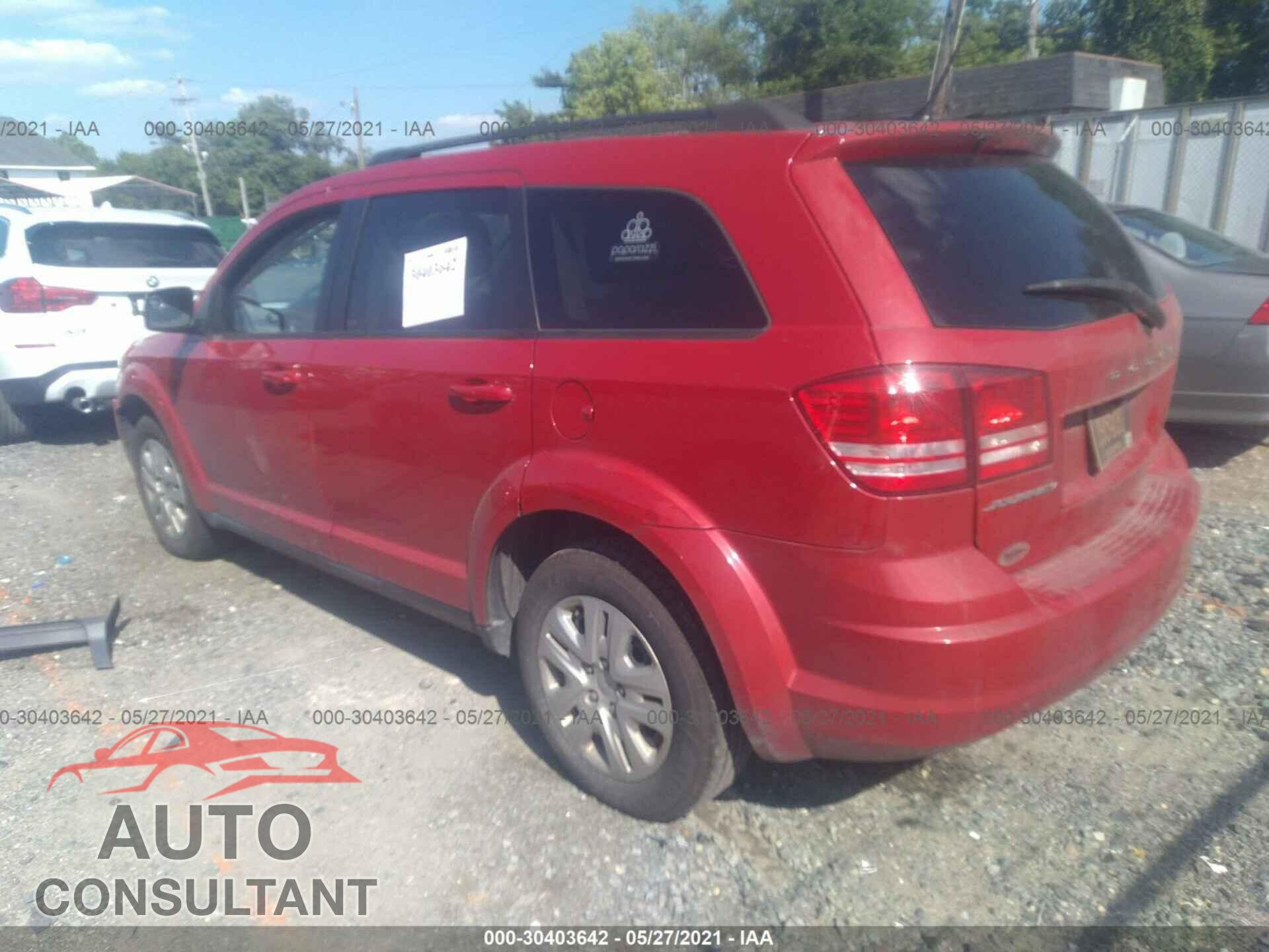 DODGE JOURNEY 2017 - 3C4PDCAB7HT636918
