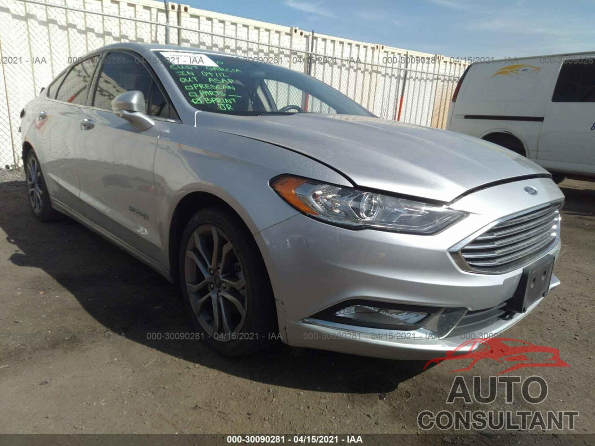 FORD FUSION 2017 - 3FA6P0LU7HR144702