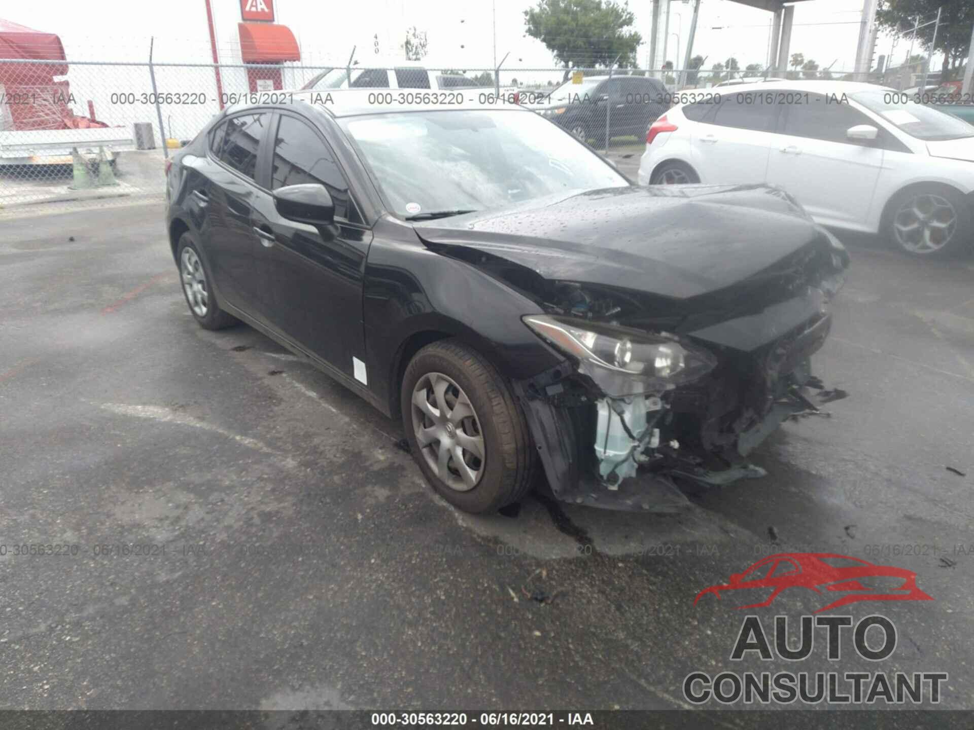 MAZDA MAZDA3 2016 - JM1BM1T71G1301599