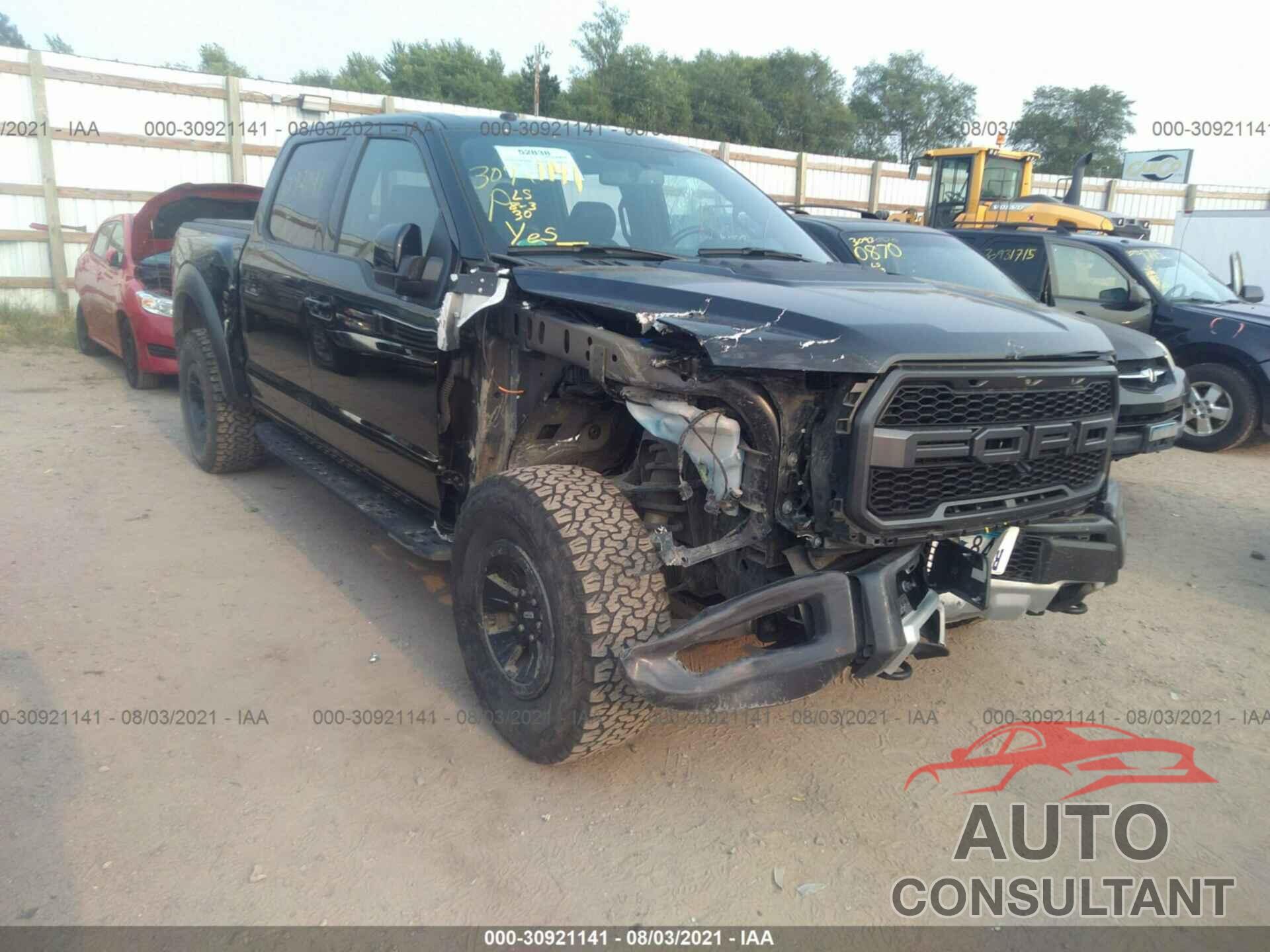 FORD F-150 2018 - 1FTFW1RG8JFD12936