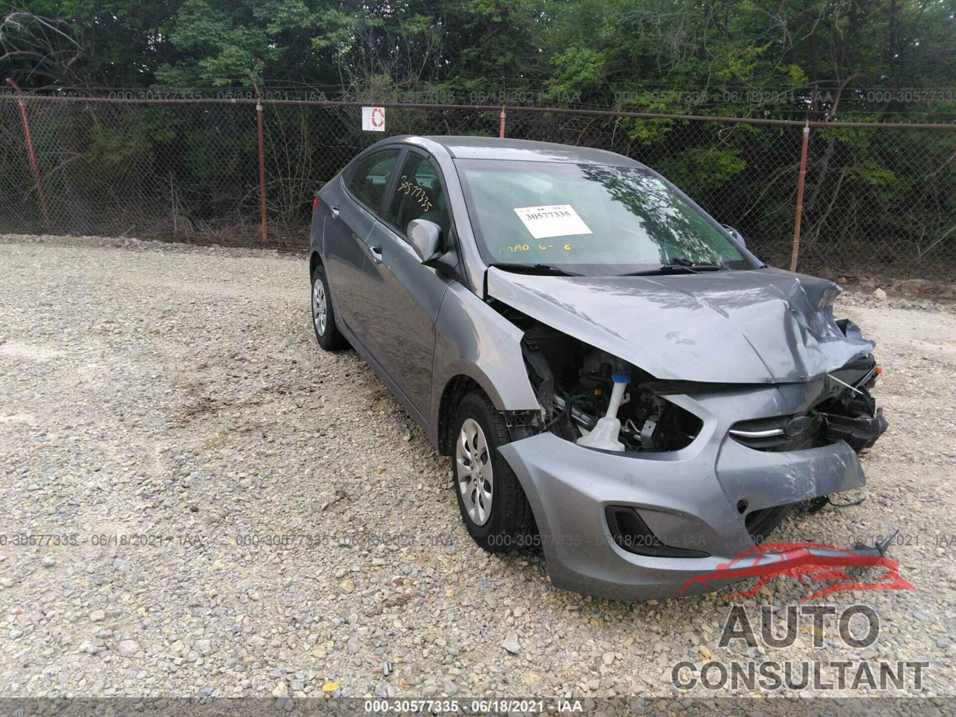 HYUNDAI ACCENT 2017 - KMHCT4AE7HU308255