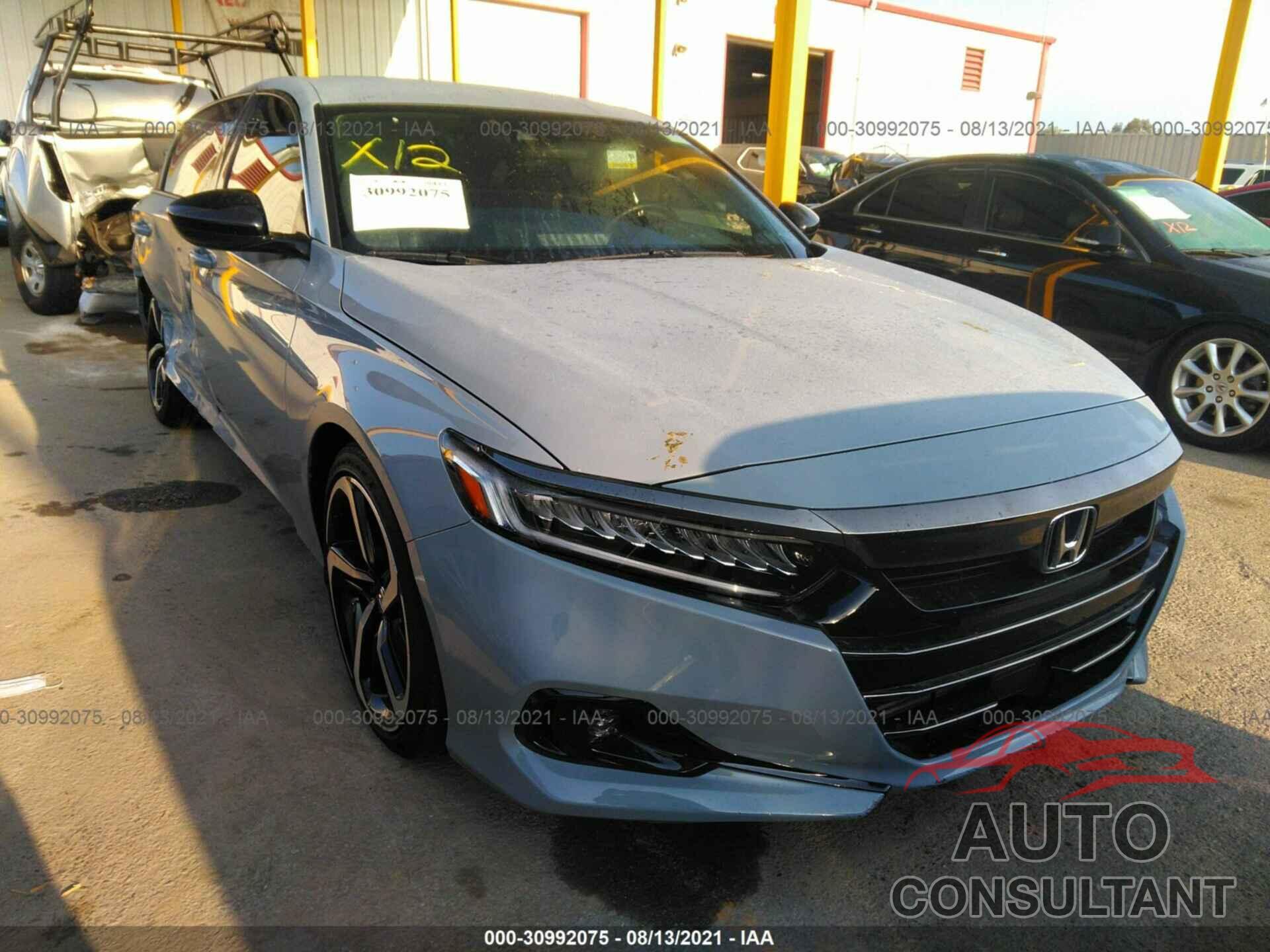 HONDA ACCORD SEDAN 2021 - 1HGCV1F38MA066318