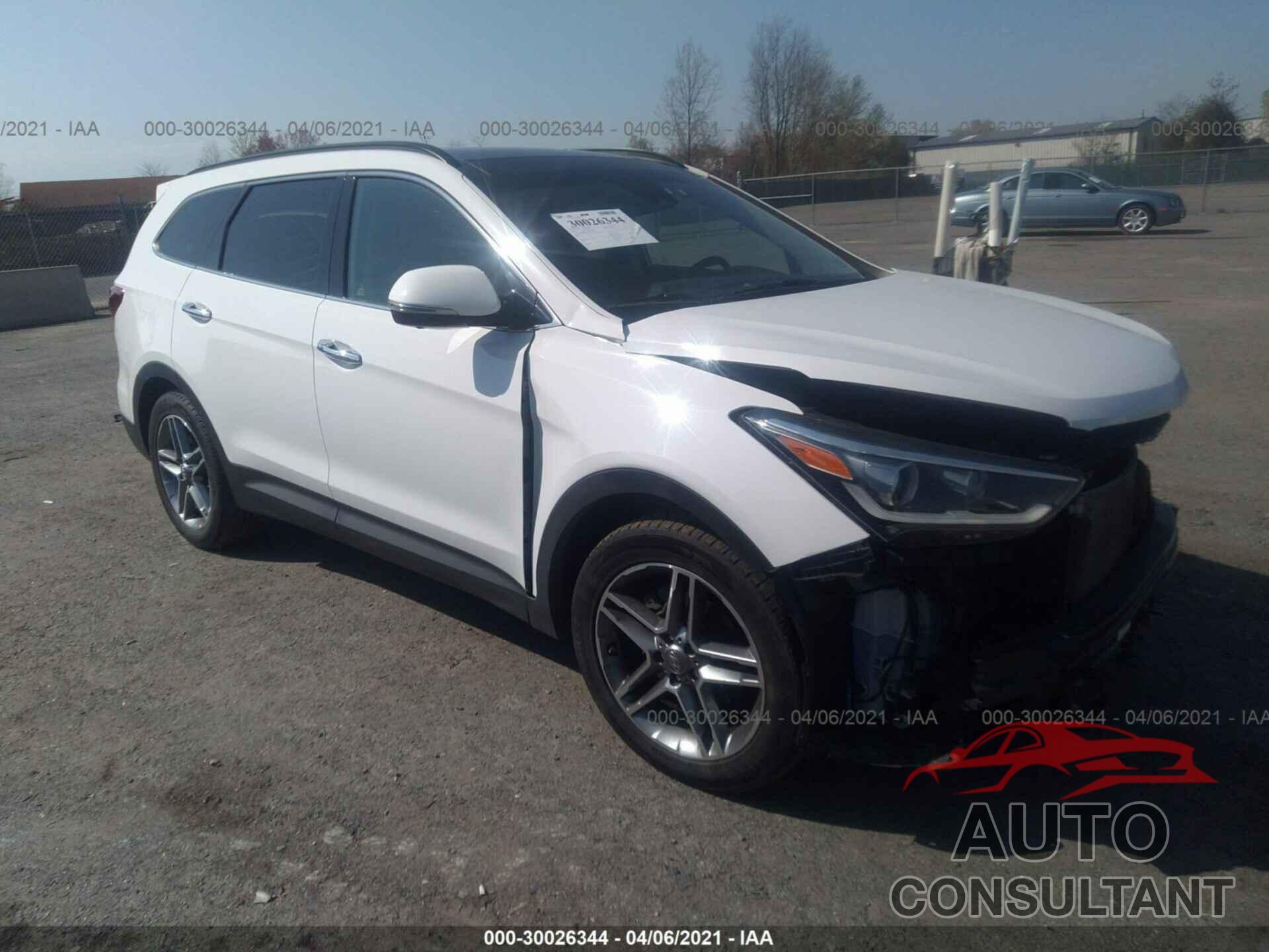 HYUNDAI SANTA FE 2017 - KM8SRDHF7HU187963