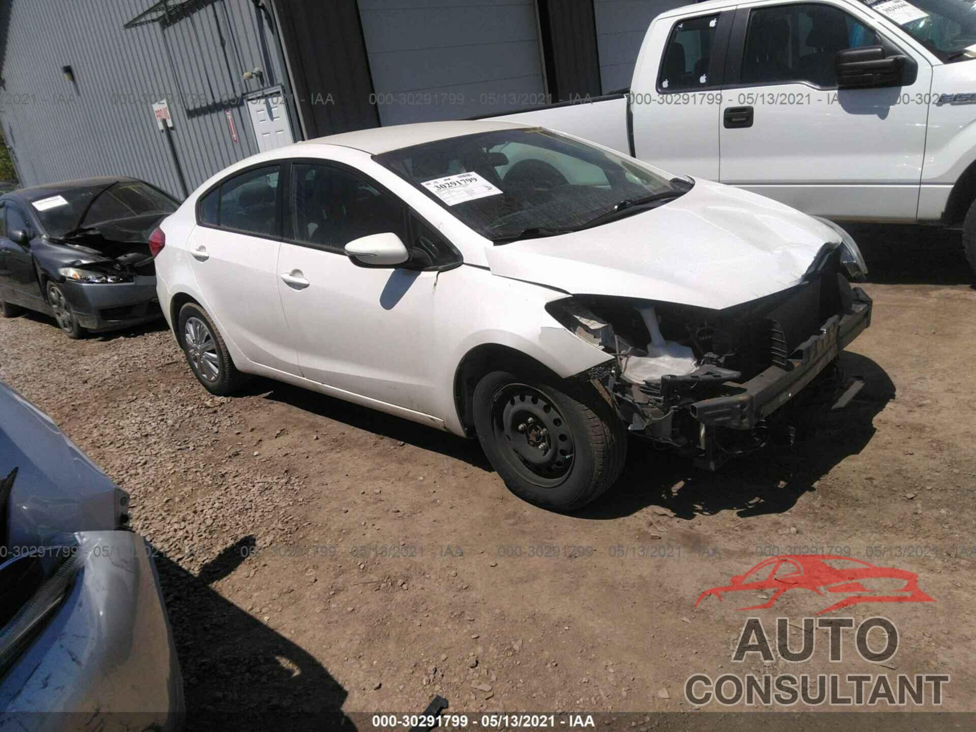 KIA FORTE 2016 - KNAFX4A68G5555160