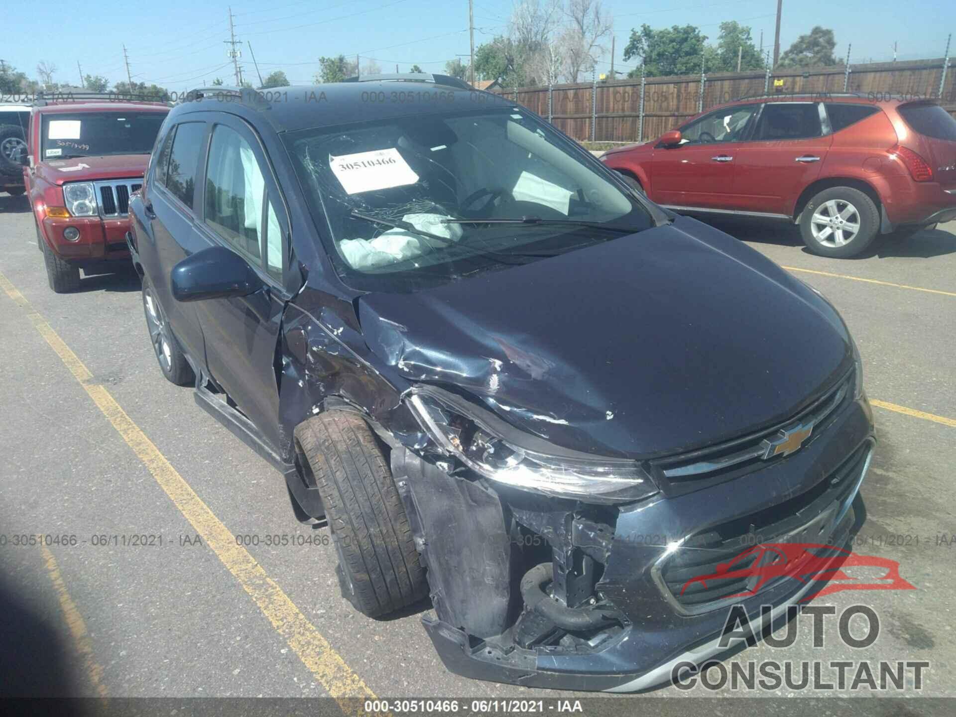 CHEVROLET TRAX 2019 - 3GNCJPSB8KL142272