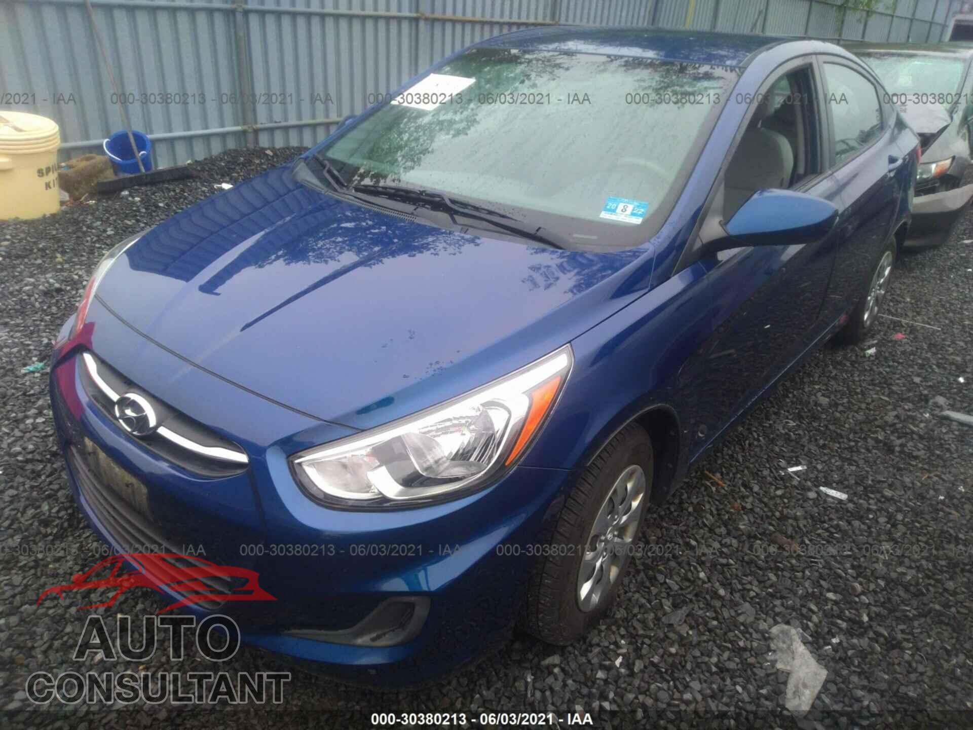 HYUNDAI ACCENT 2016 - KMHCT4AEXGU972757