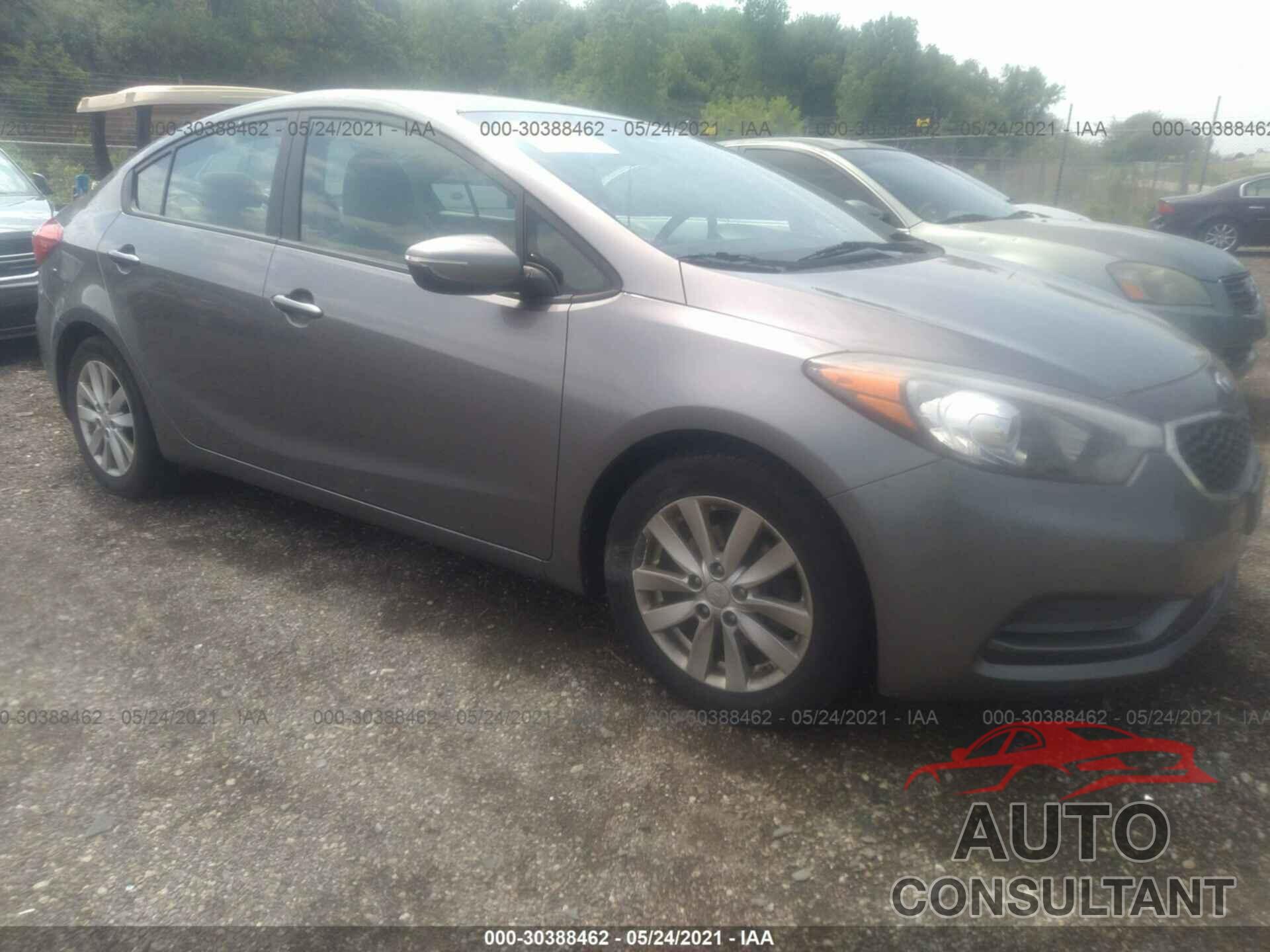 KIA FORTE 2016 - KNAFX4A65G5437888