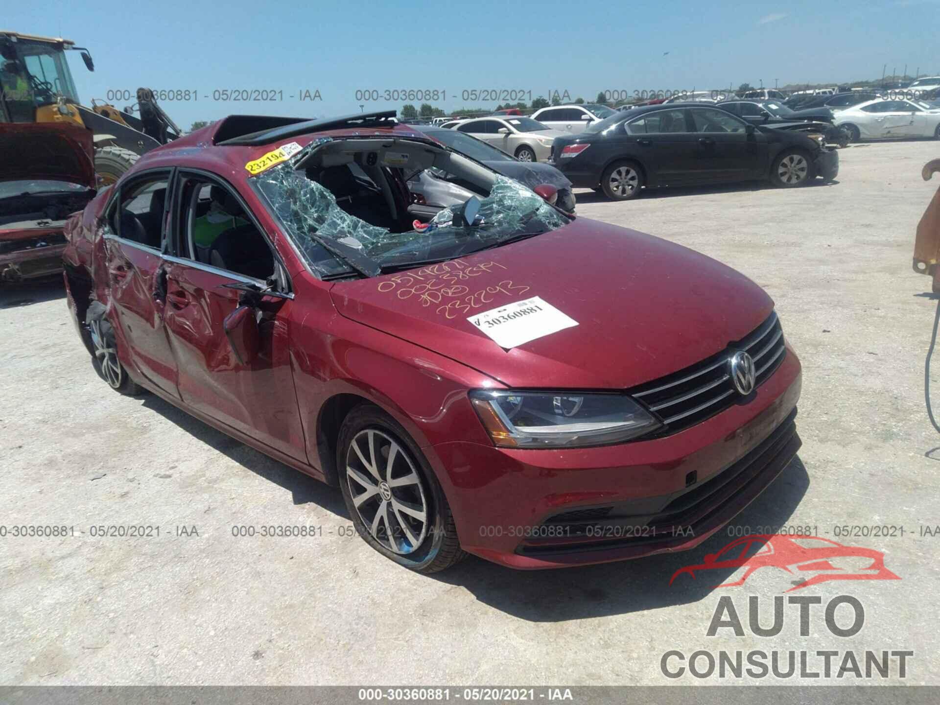 VOLKSWAGEN JETTA 2017 - 3VWDB7AJ2HM232293