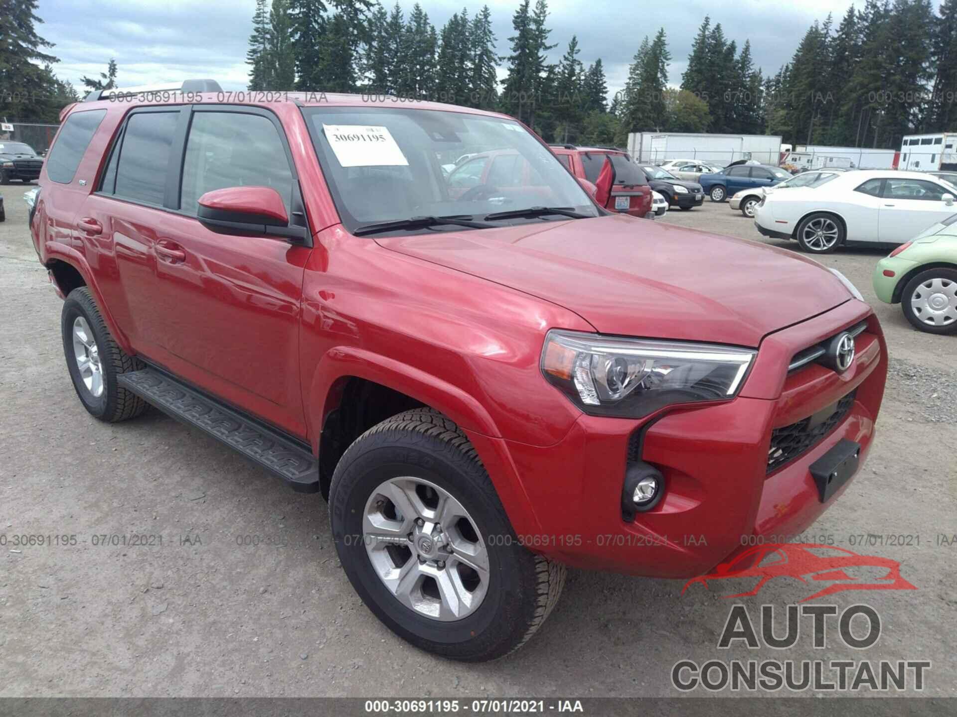 TOYOTA 4RUNNER 2021 - JTEMU5JR4M5911369