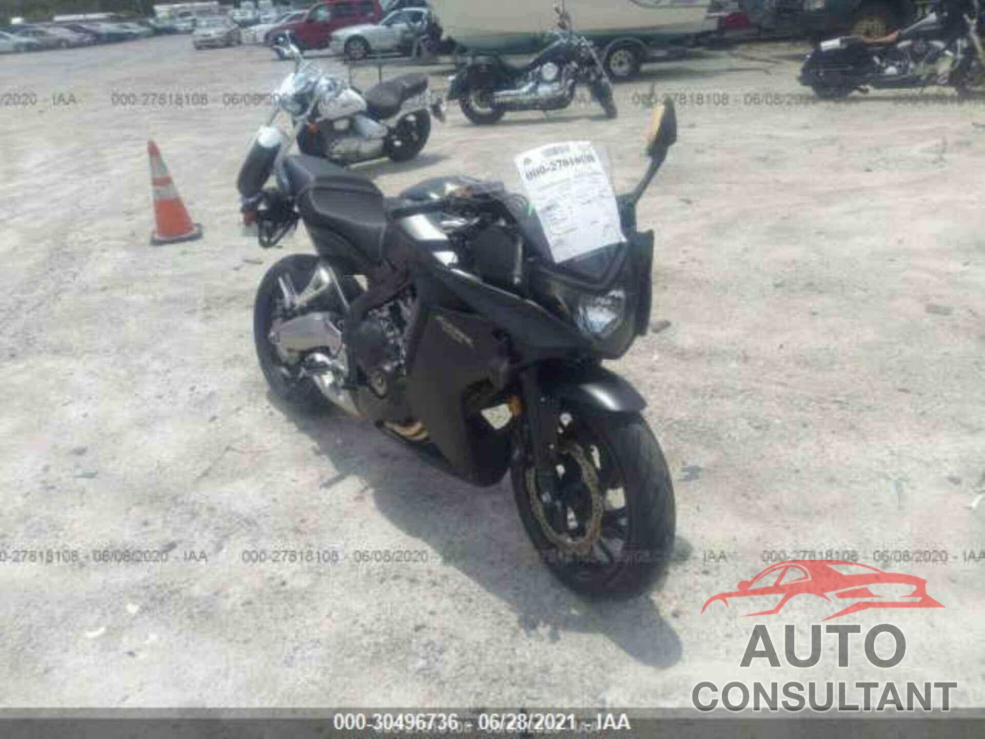 HONDA CBR650 2016 - MLHRC7408G5200586