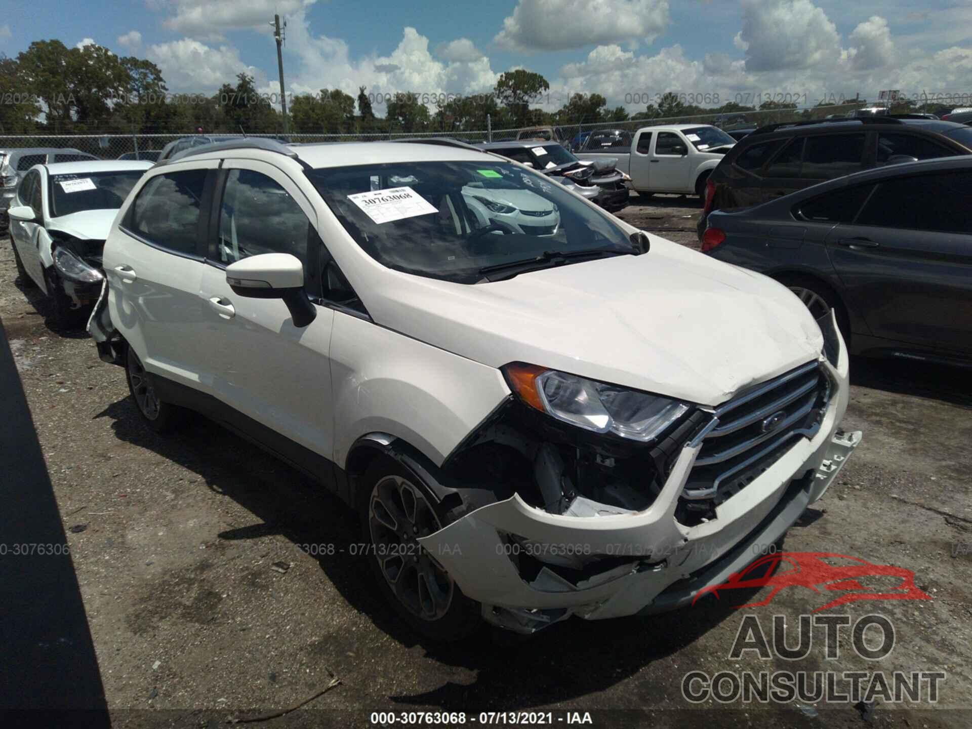 FORD ECOSPORT 2020 - MAJ3S2KE8LC347113