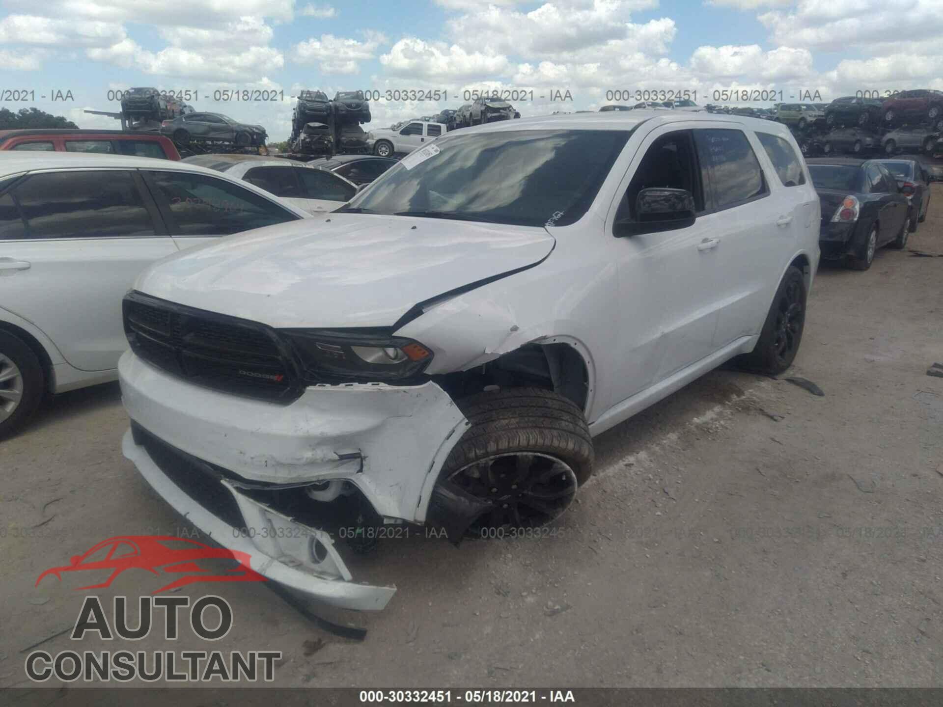 DODGE DURANGO 2019 - 1C4RDHAG9KC847767